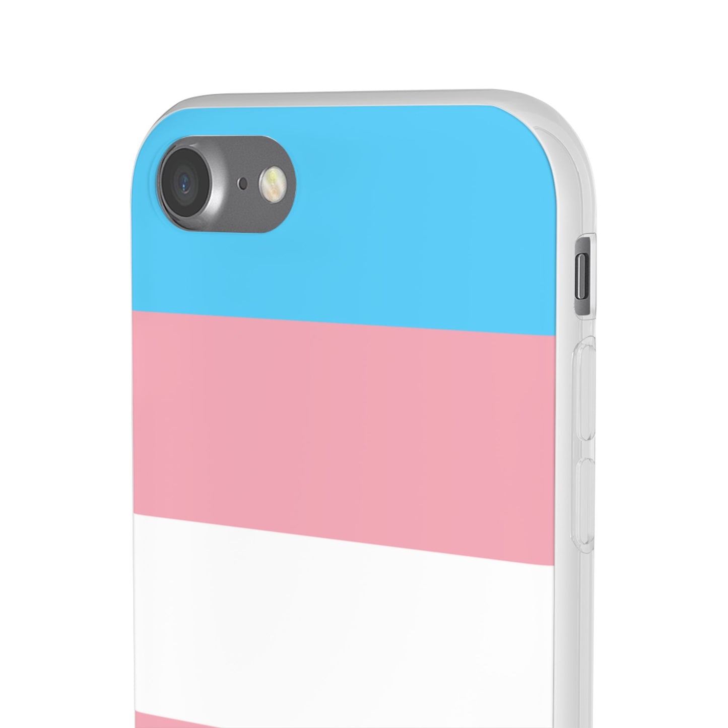 Transgender Pride Flag iPhone Flexi Case - Multiple Generations