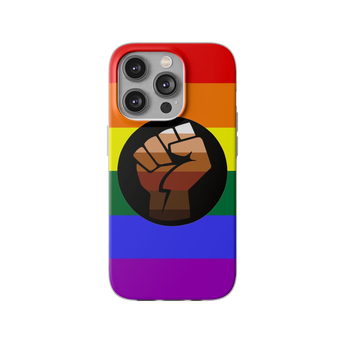 QPOC Pride Flag iPhone Flexi Case - Multiple Generations