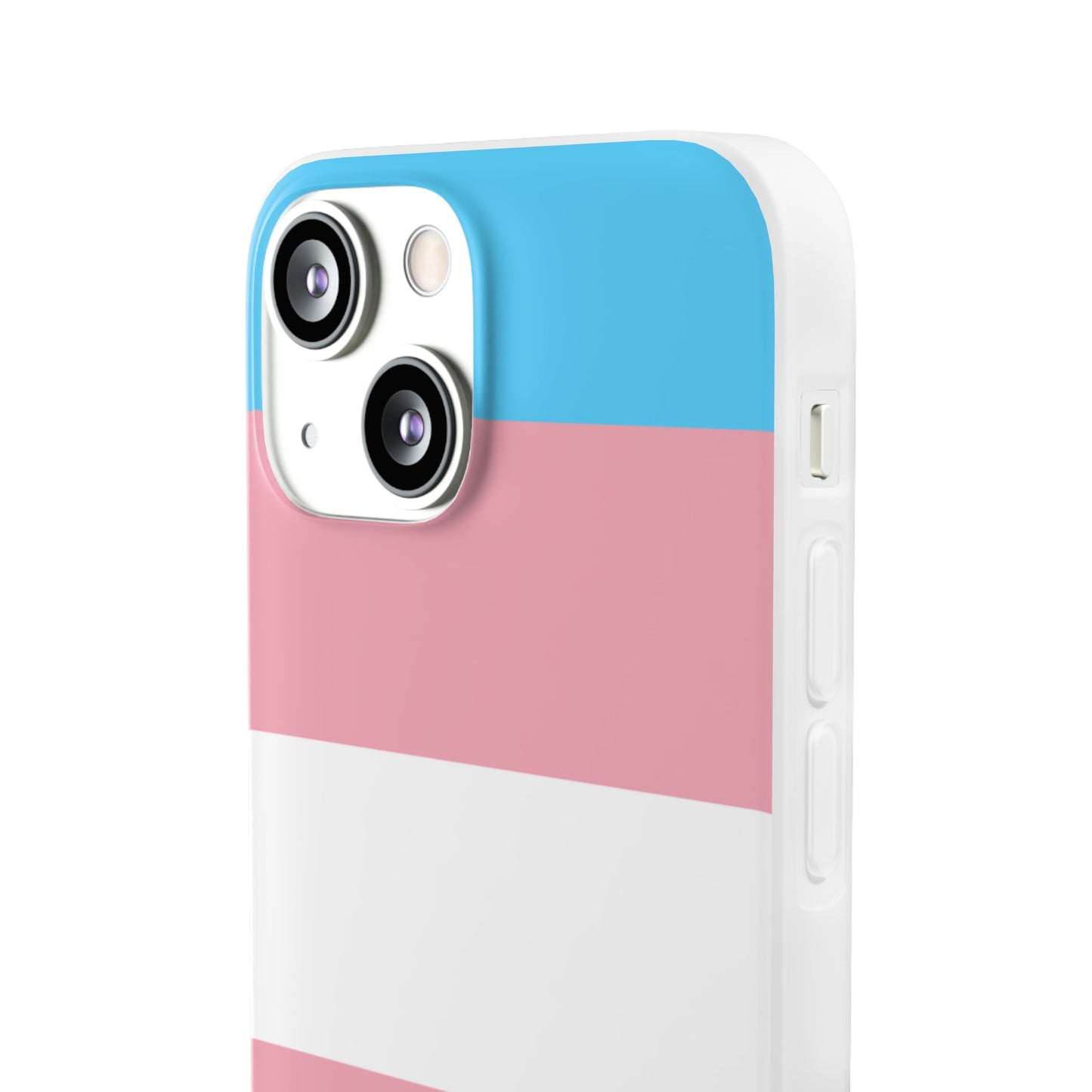 Transgender Pride Flag iPhone Flexi Case - Multiple Generations