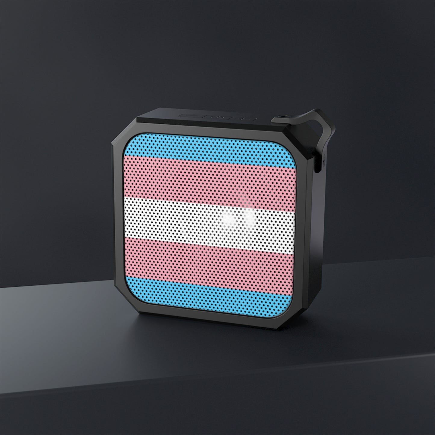 Transgender Pride Flag Outdoor Bluetooth Speaker