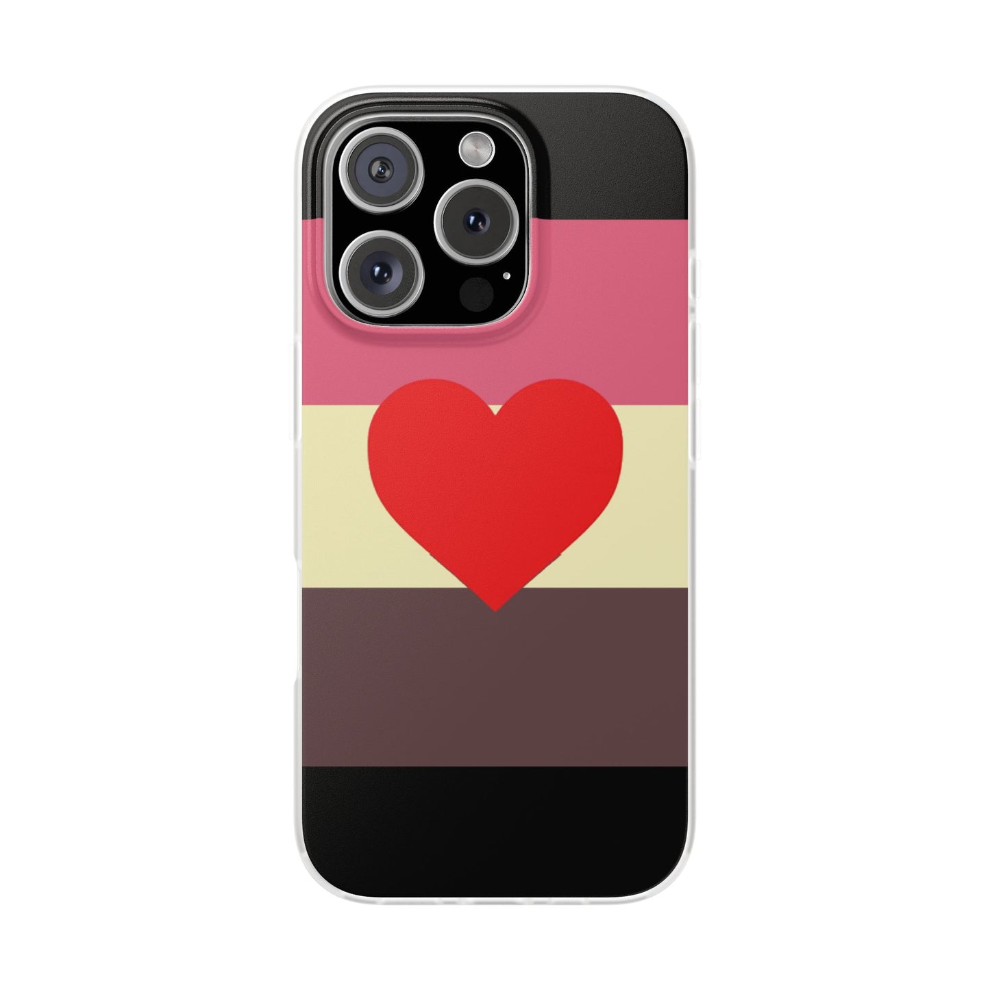 Fat Fetish Pride Flag iPhone Flexi Case - Multiple Generations