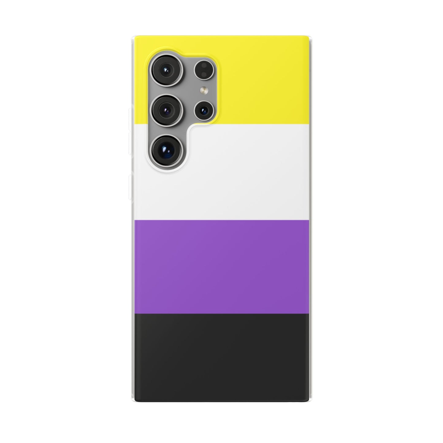 Non-Binary Pride Flag Samsung Flexi Case - Multiple Generations