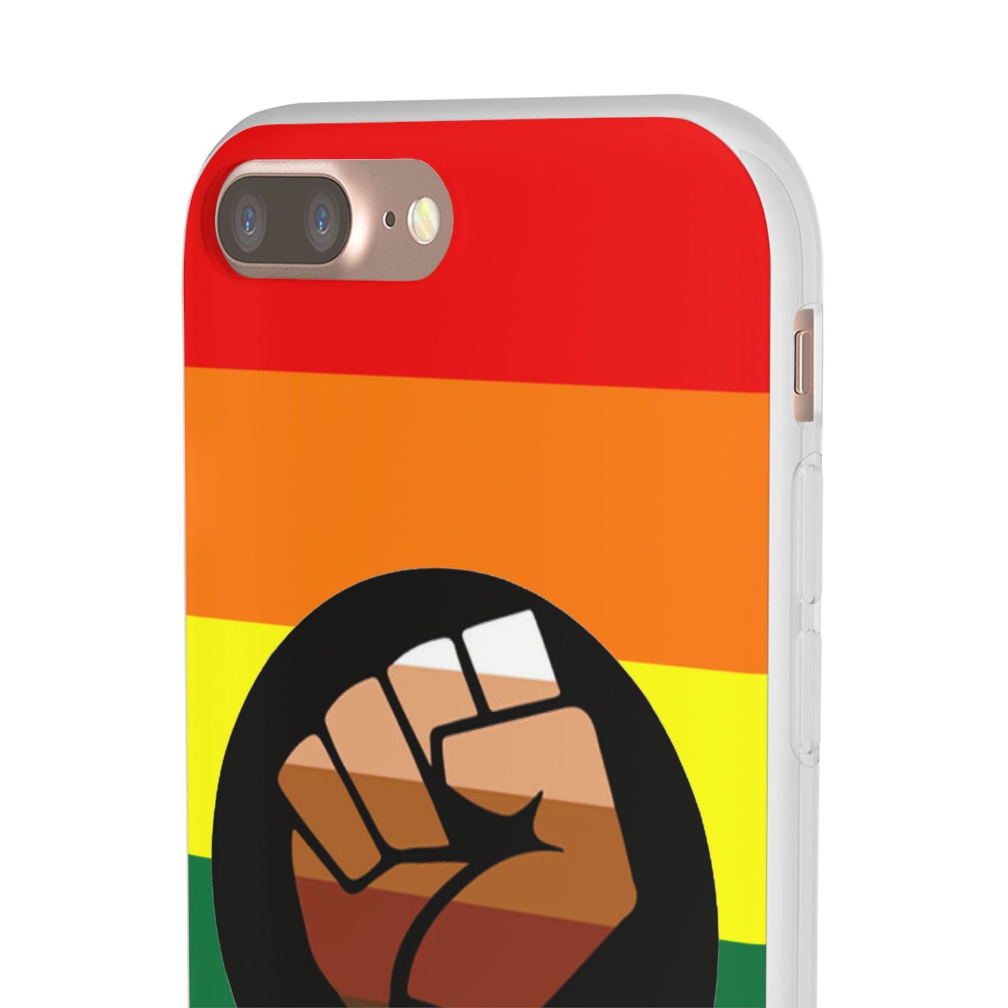 QPOC Pride Flag iPhone Flexi Case - Multiple Generations