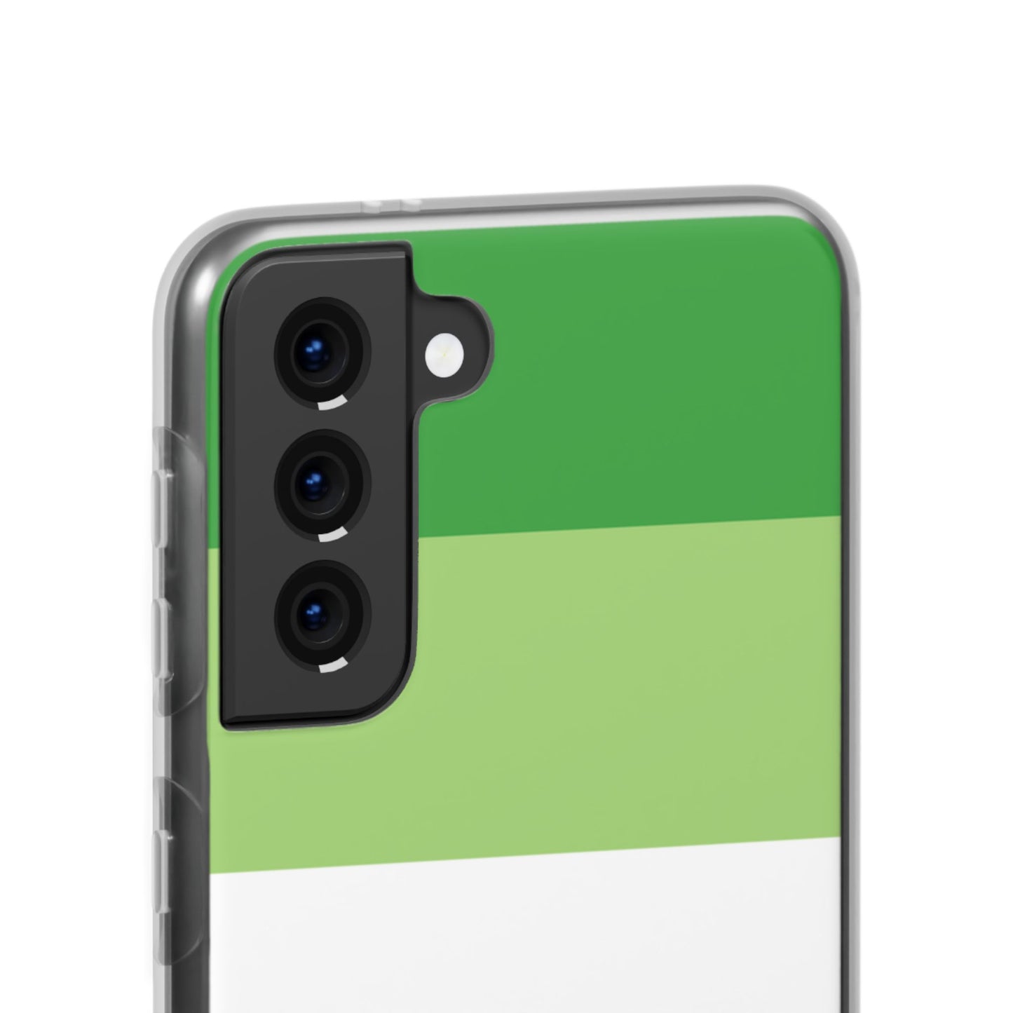 Aromantic Pride Flag Samsung Flexi Case - Multiple Generations
