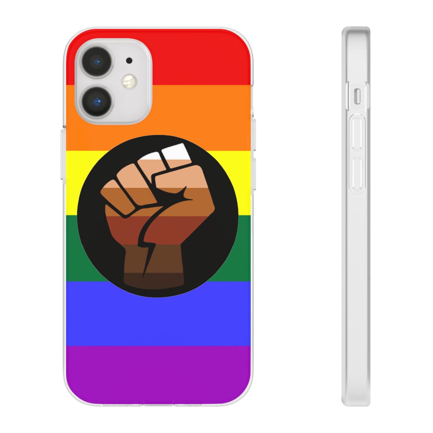 QPOC Pride Flag iPhone Flexi Case - Multiple Generations