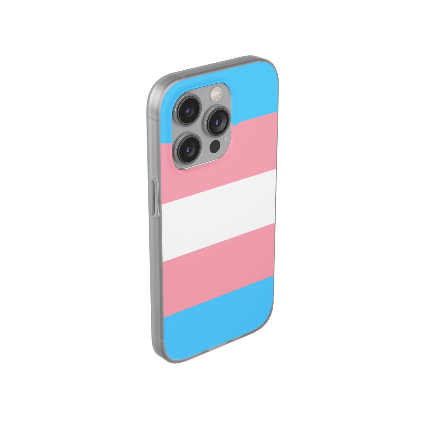 Transgender Pride Flag iPhone Flexi Case - Multiple Generations