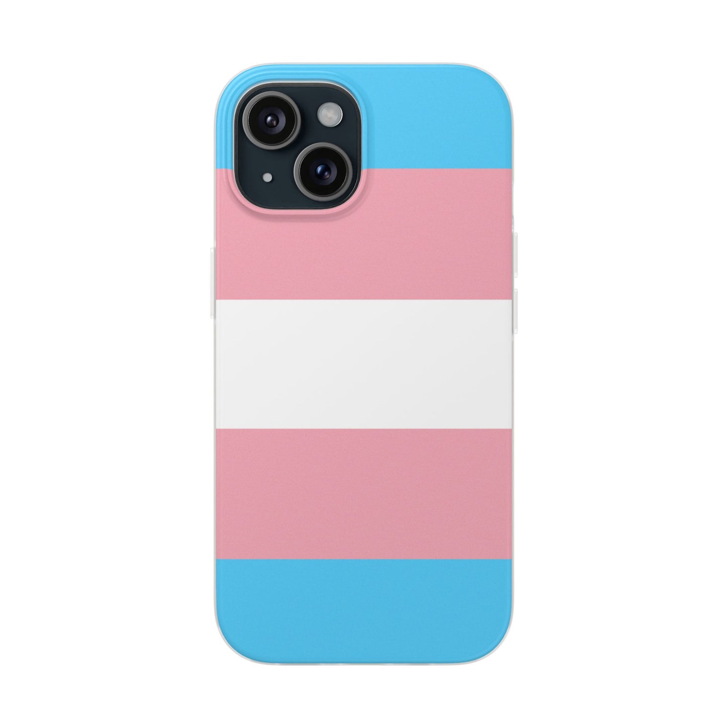 Transgender Pride Flag iPhone Flexi Case - Multiple Generations