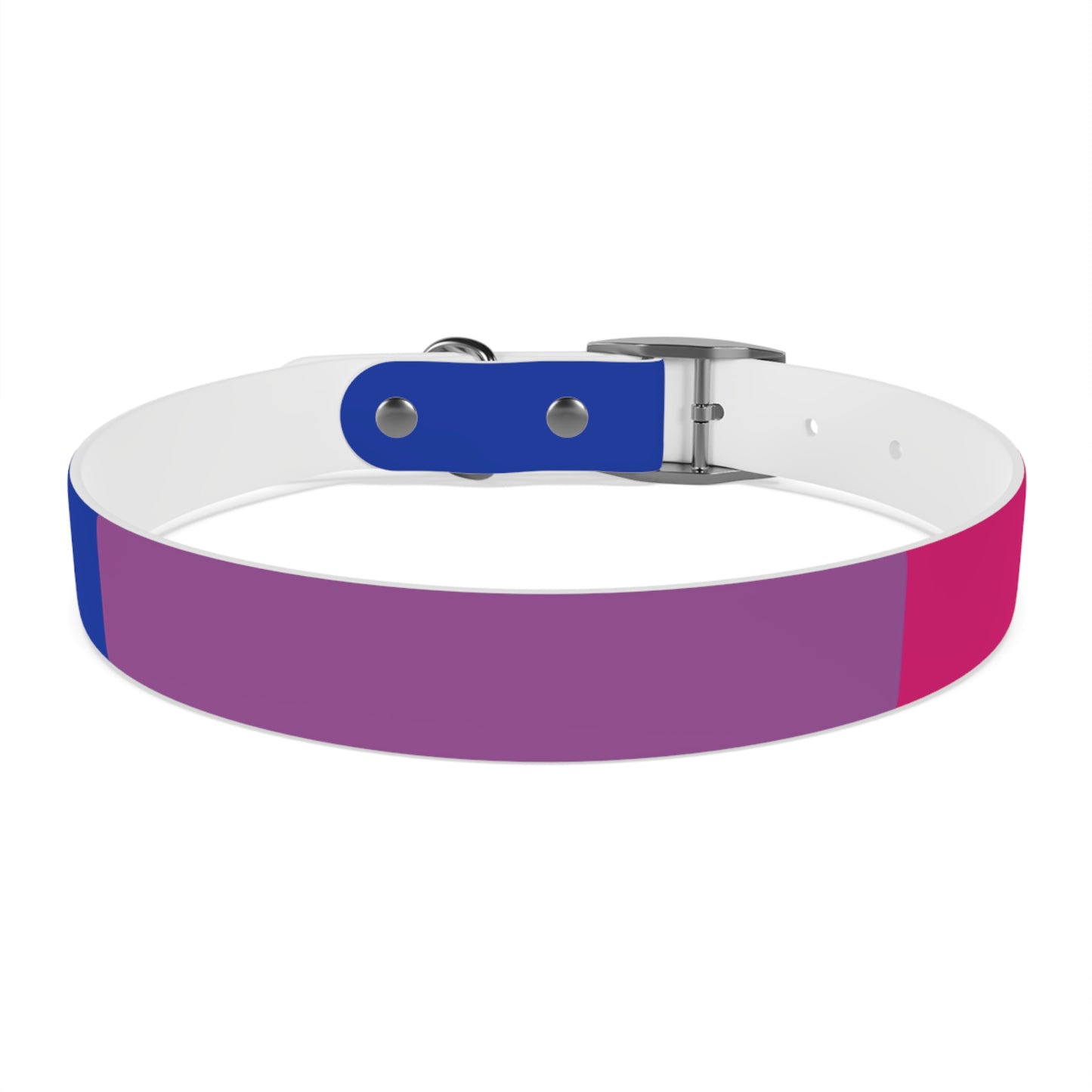 Bisexual Pride Flag Dog Collar