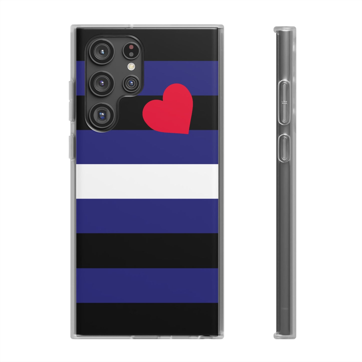 Leather Pride Flag Samsung Flexi Case - Multiple Generations