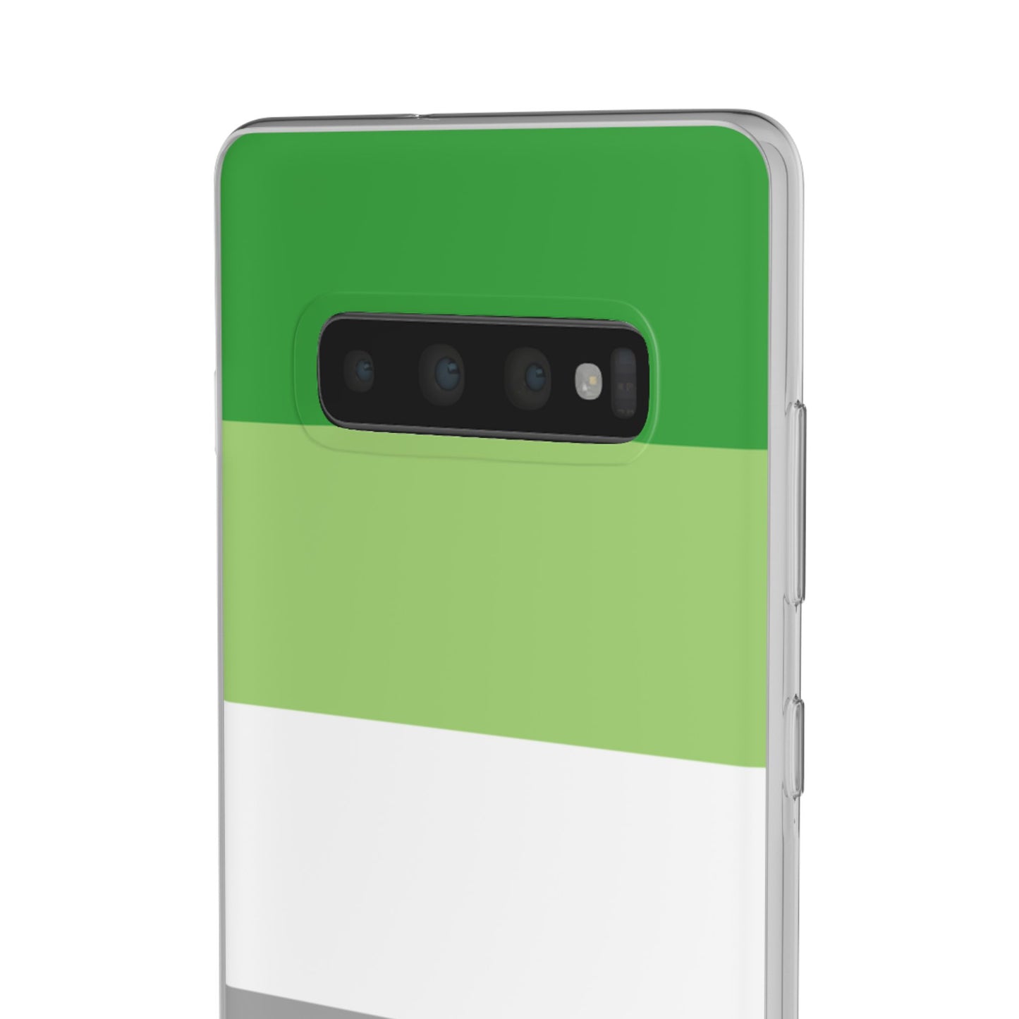 Aromantic Pride Flag Samsung Flexi Case - Multiple Generations