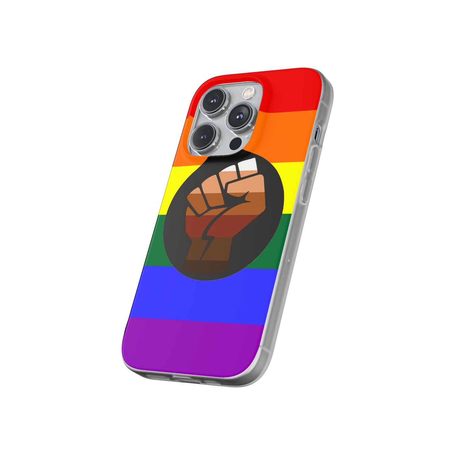 QPOC Pride Flag iPhone Flexi Case - Multiple Generations