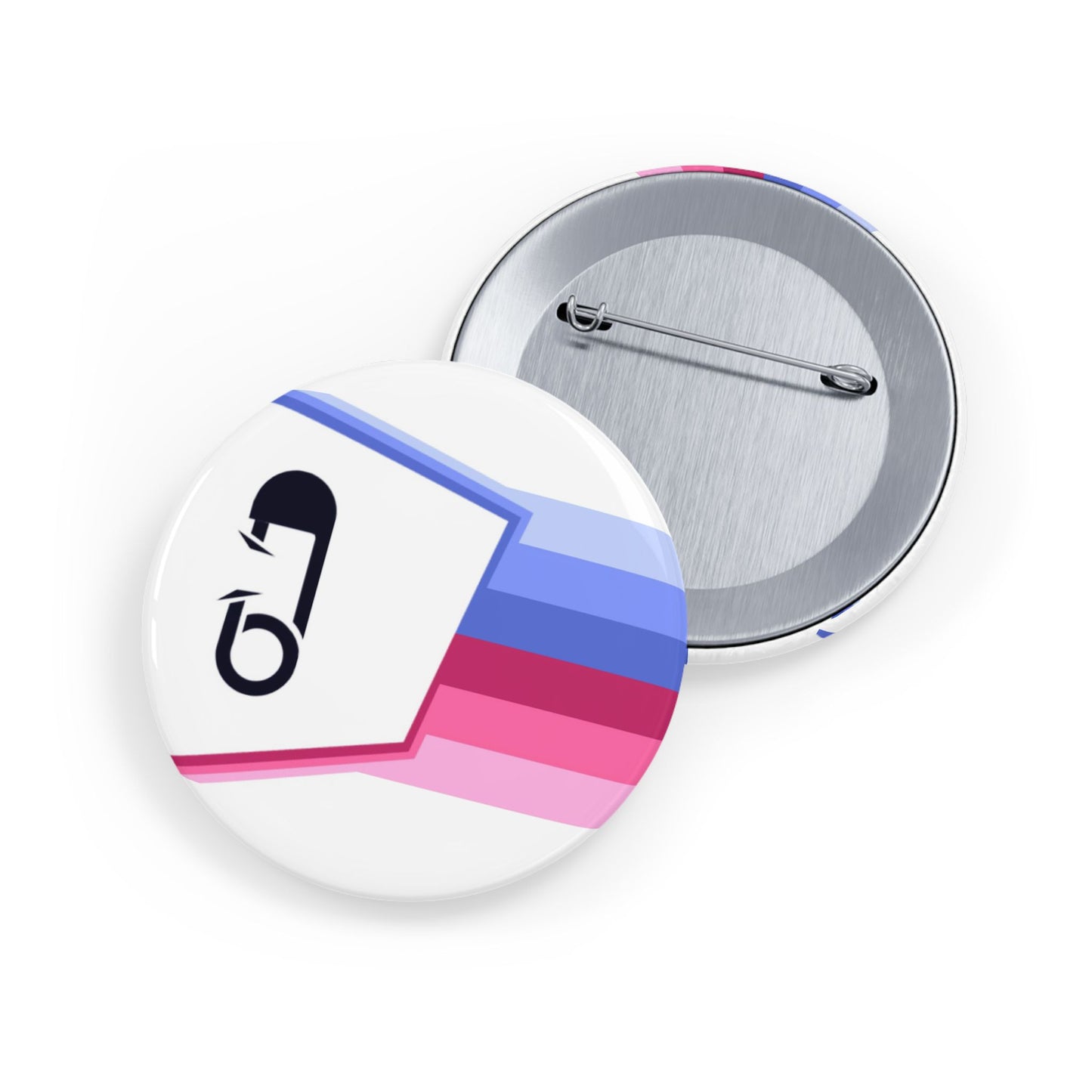 ABDL Fetish Flag Round Pin