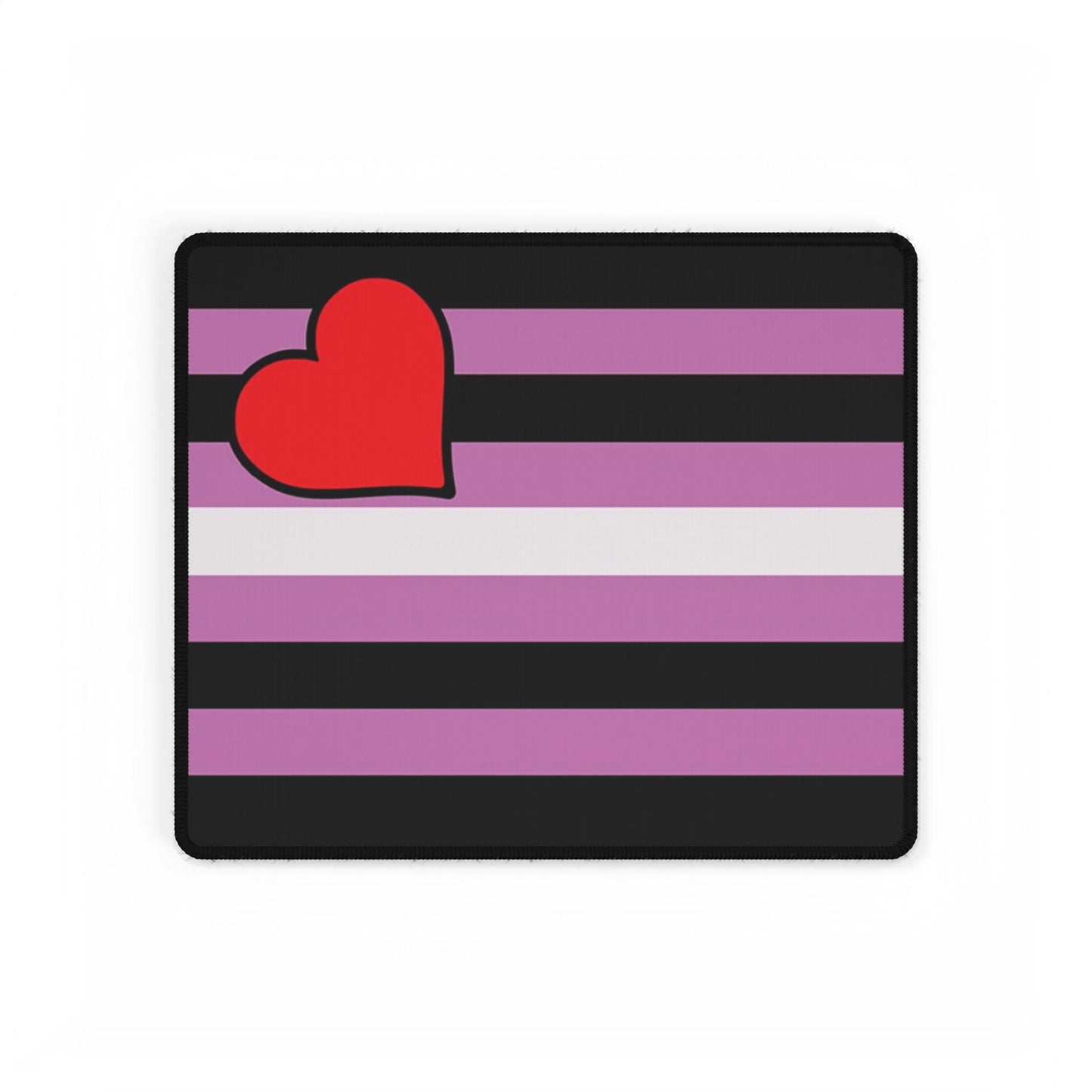 Leather Girl Pride Flag Desk Mat
