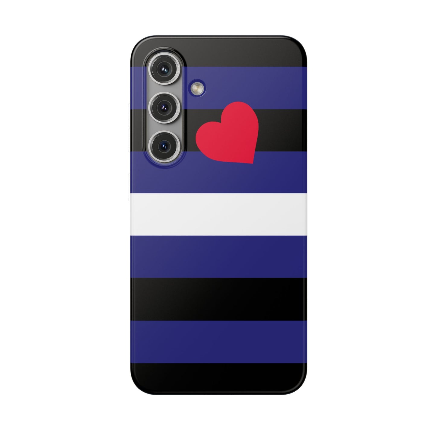 Leather Pride Flag Samsung Flexi Case - Multiple Generations