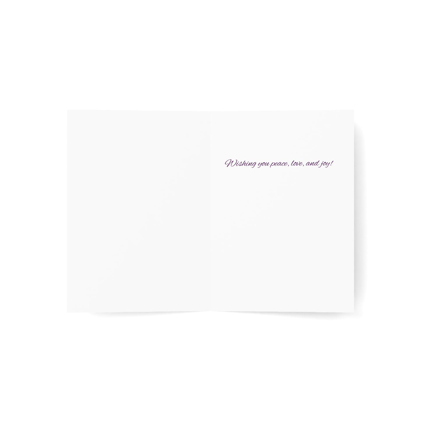 Asexual Pride Flag Snowflake Greeting Cards