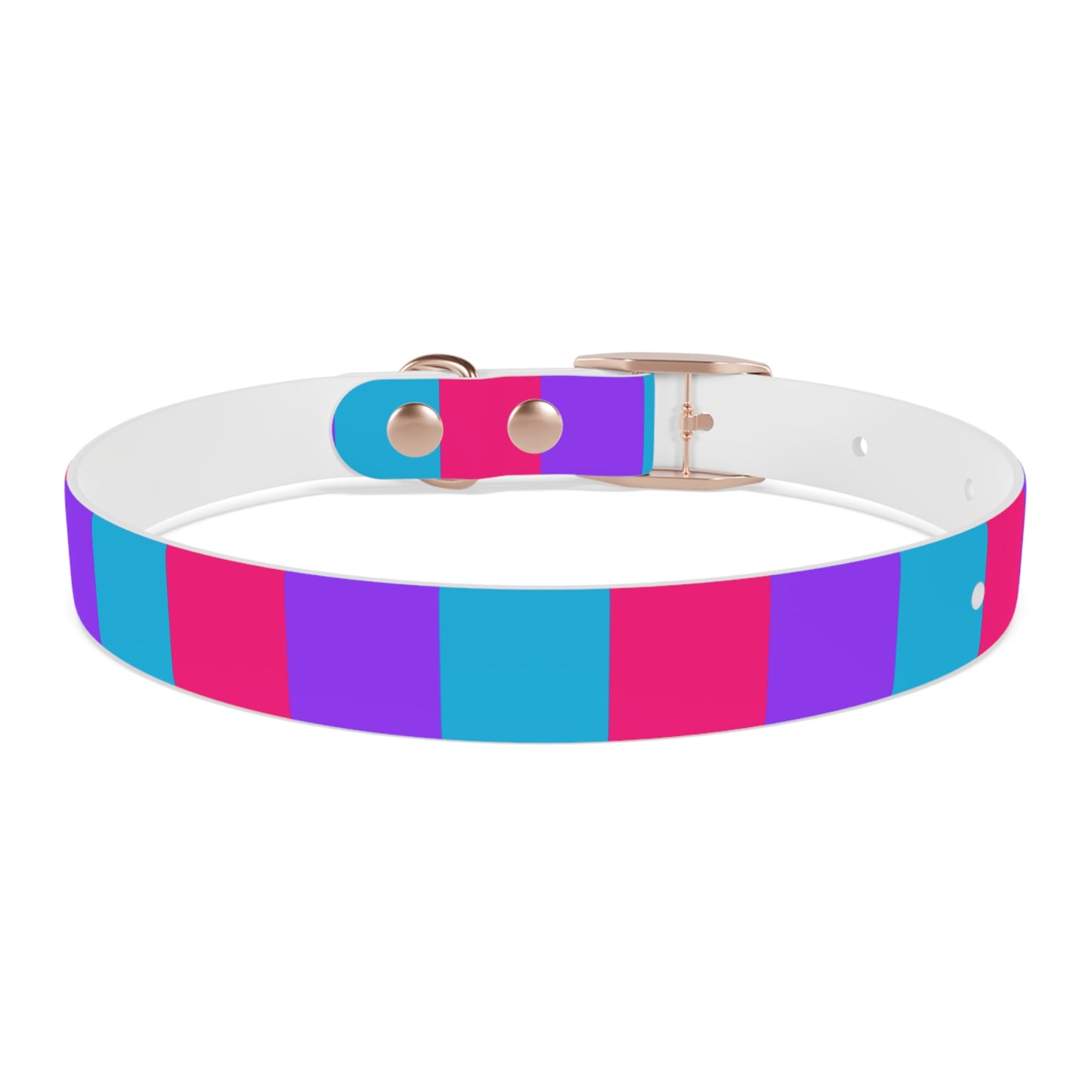 Androgyne Pride Flag Dog Collar