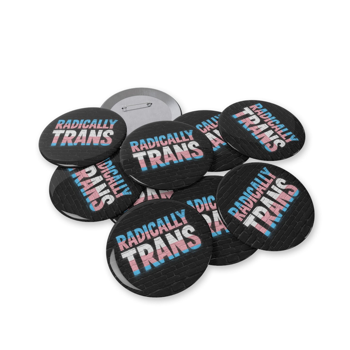 Radically Trans Round Pins - Multiple Sizes