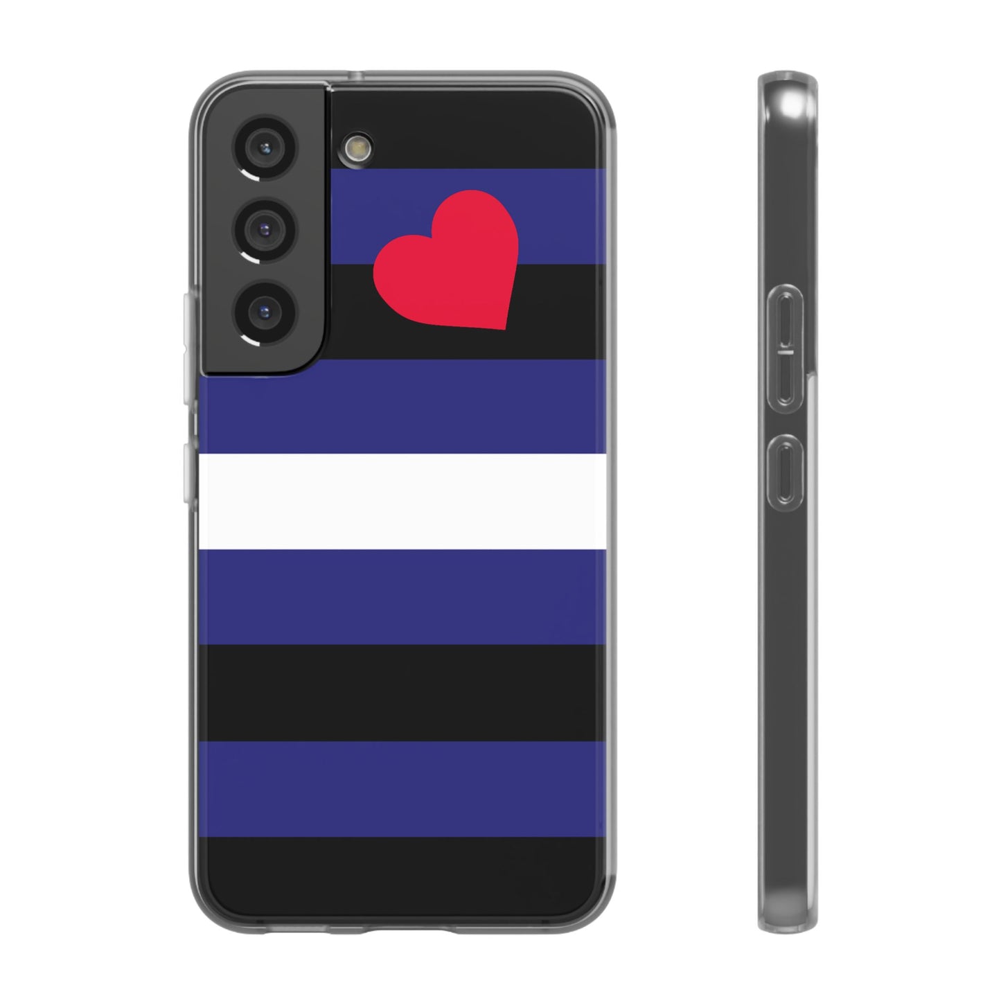 Leather Pride Flag Samsung Flexi Case - Multiple Generations