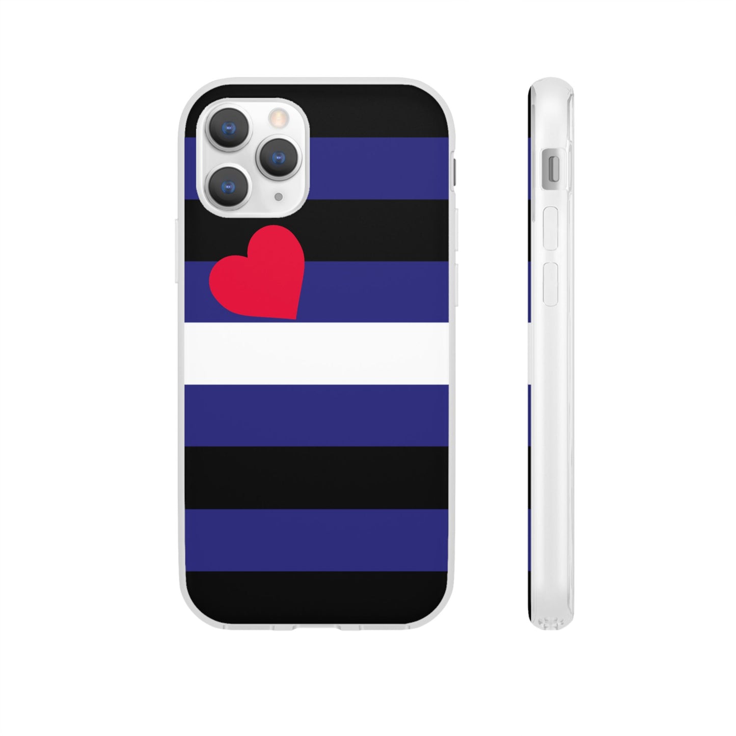 Leather Pride Flag iPhone Flexi Case - Multiple Generations