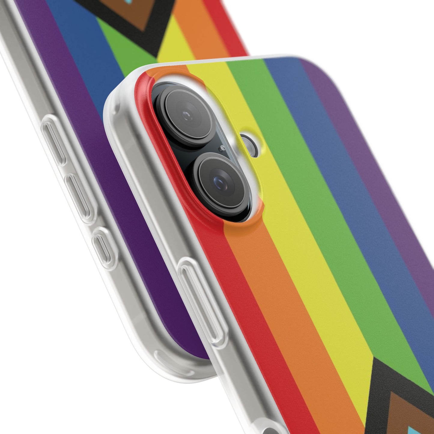 Inclusive Progress Pride Flag iPhone Flexi Case - Multiple Generations