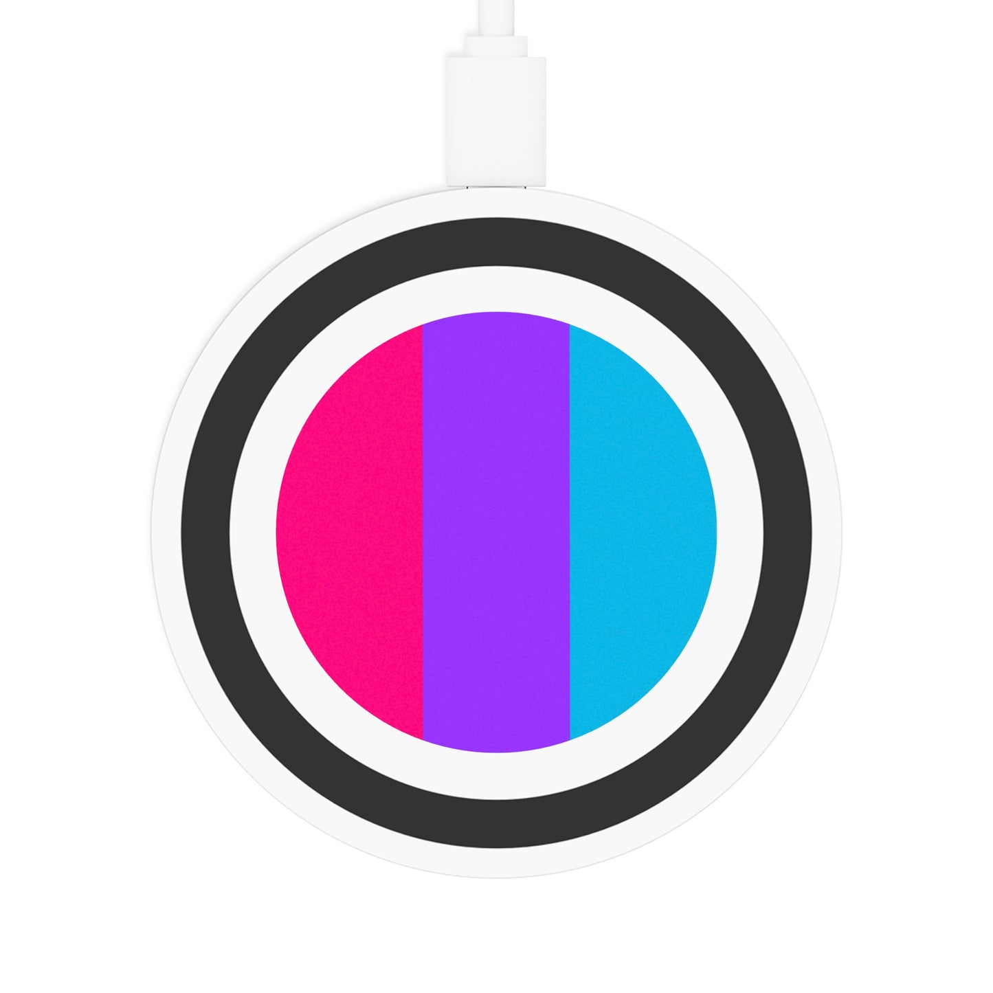 Androgyne Pride Flag Wireless Charger