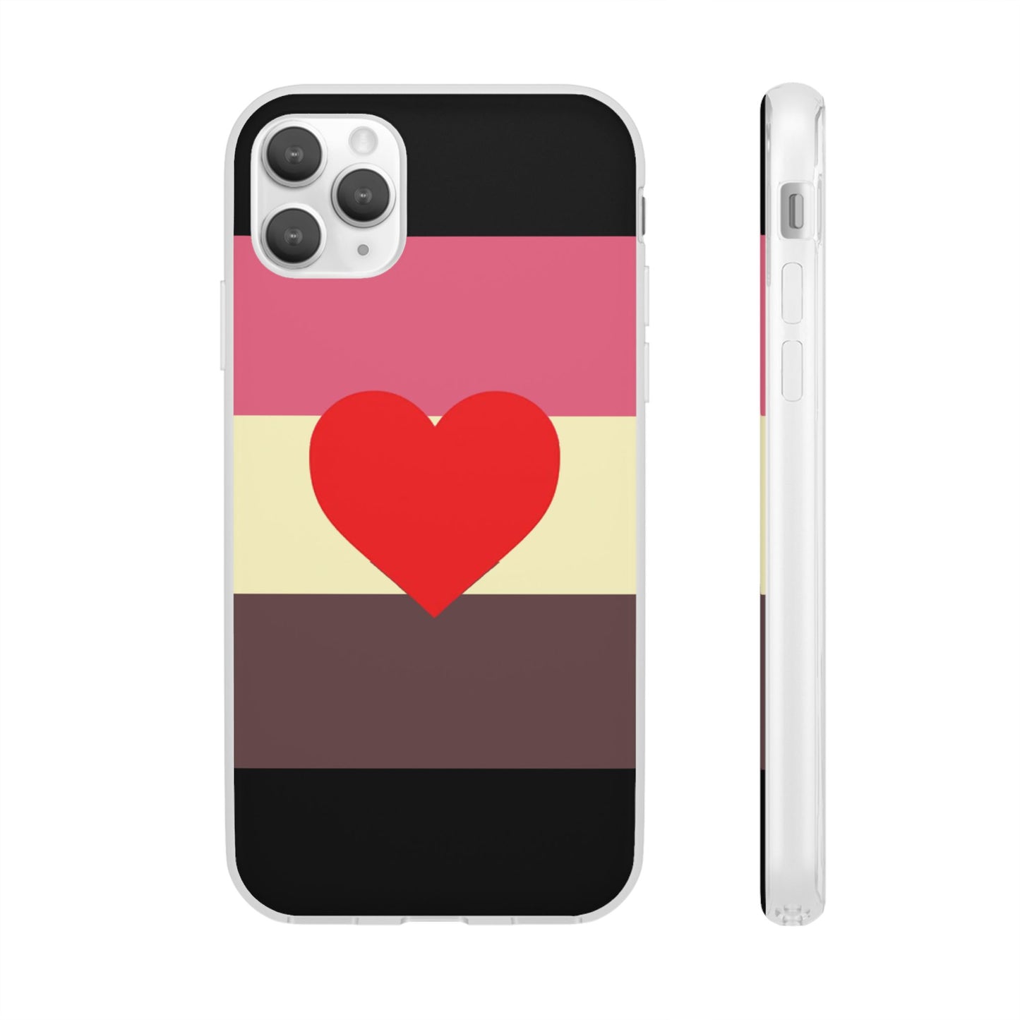 Fat Fetish Pride Flag iPhone Flexi Case - Multiple Generations