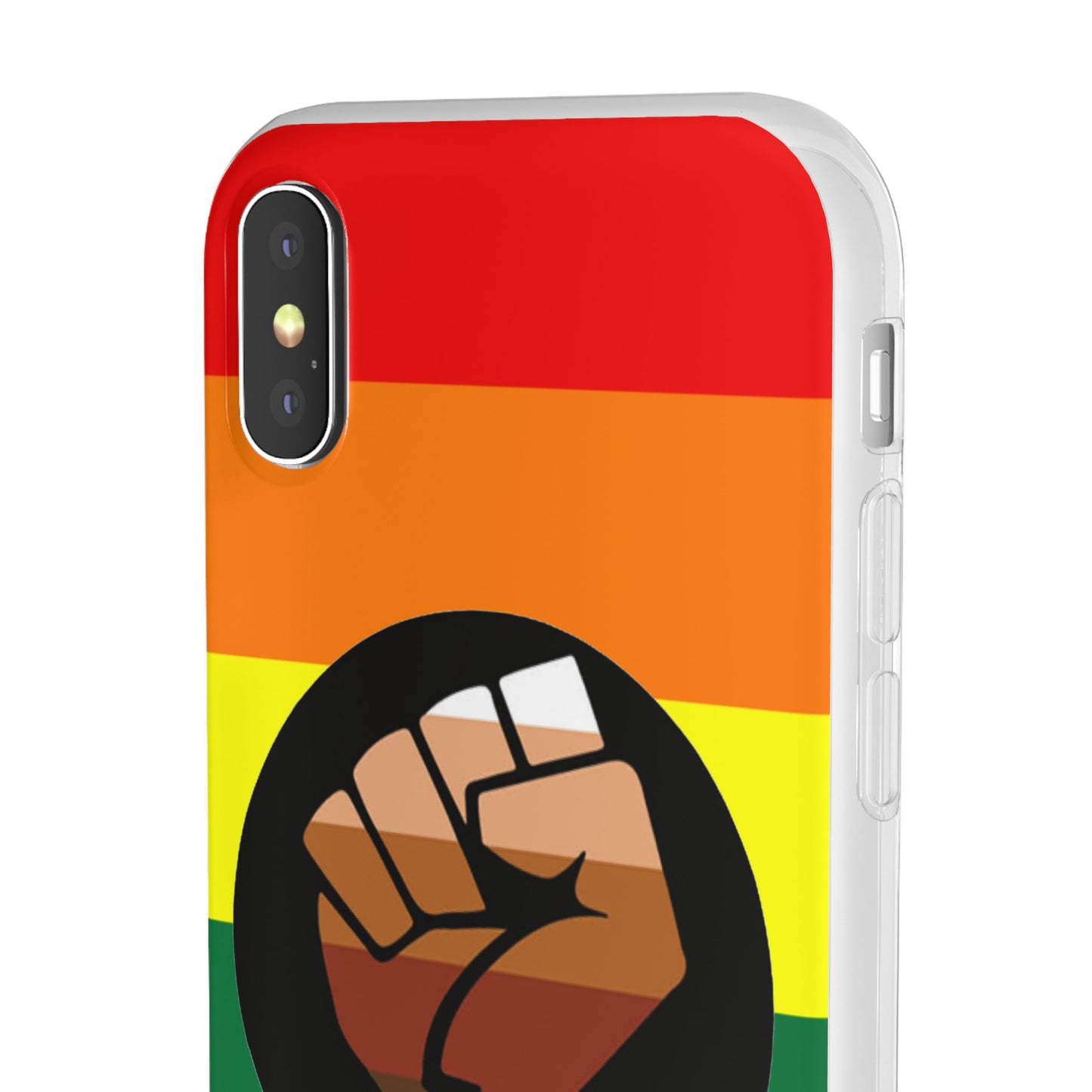 QPOC Pride Flag iPhone Flexi Case - Multiple Generations