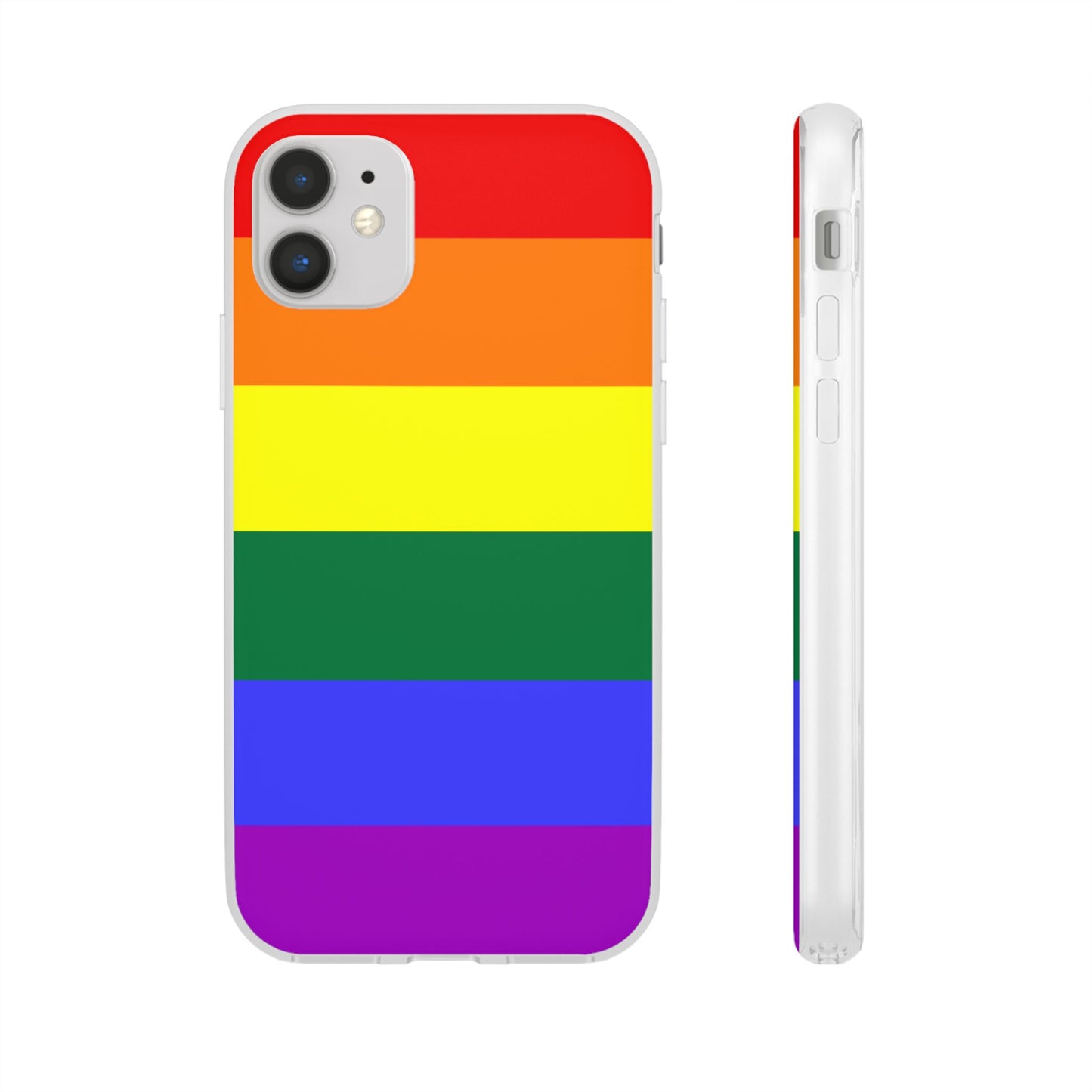 Rainbow Pride Flag iPhone Flexi Case - Multiple Generations