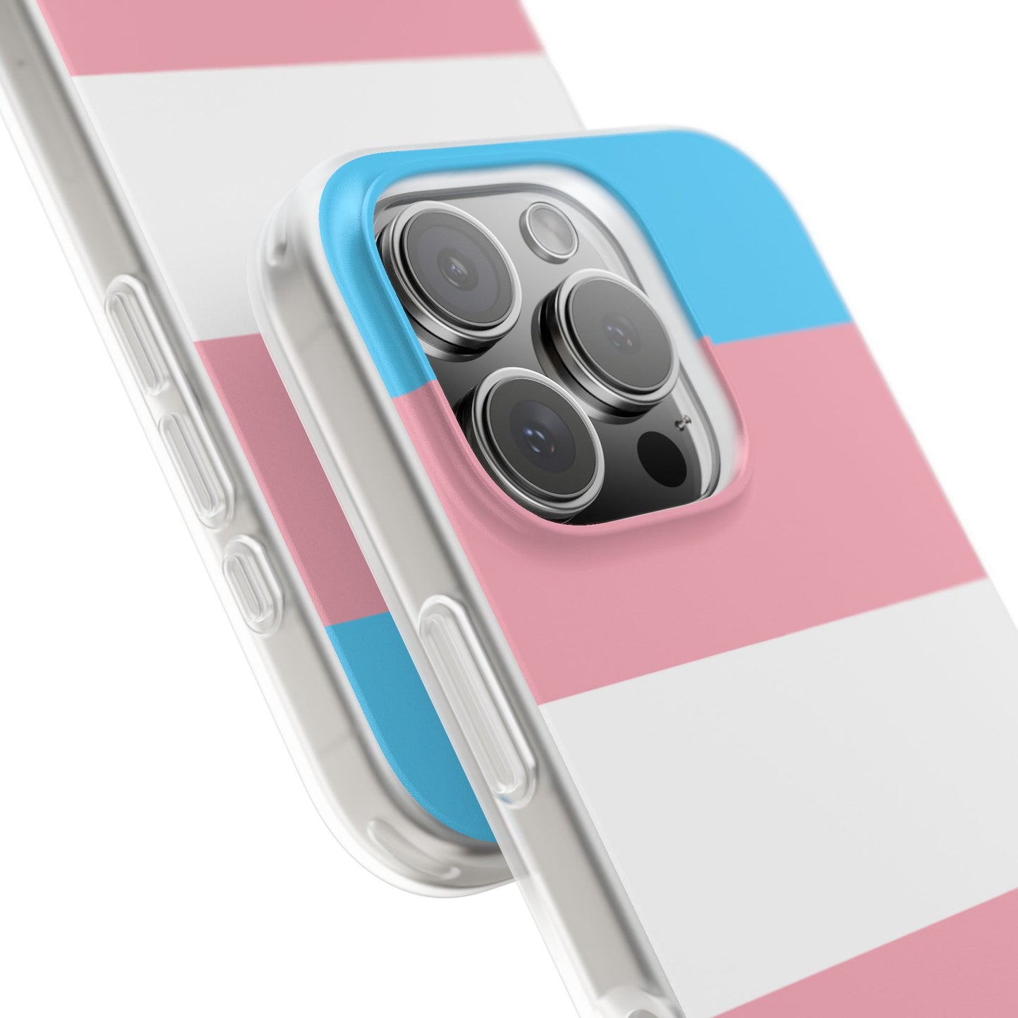 Transgender Pride Flag iPhone Flexi Case - Multiple Generations