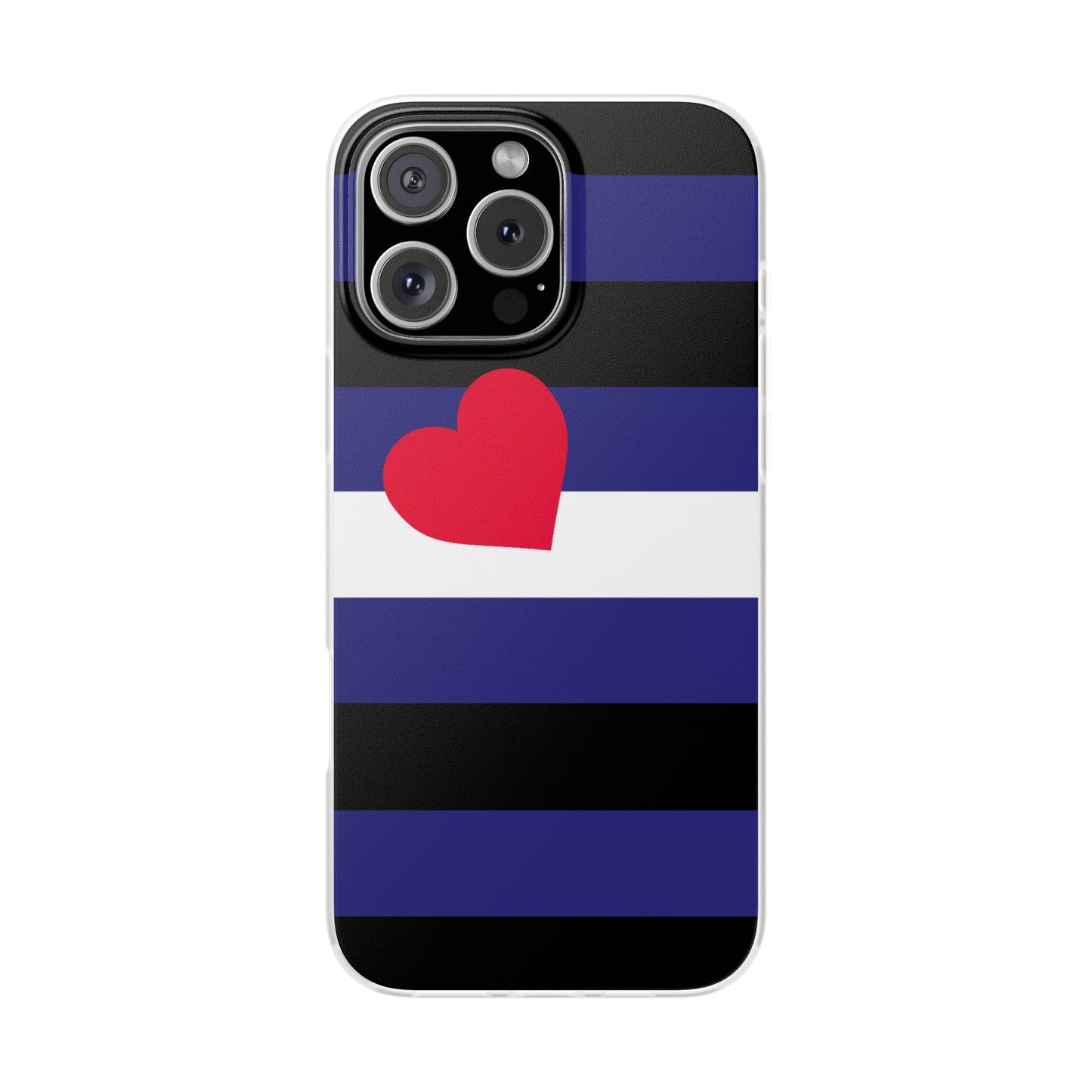 Leather Pride Flag iPhone Flexi Case - Multiple Generations