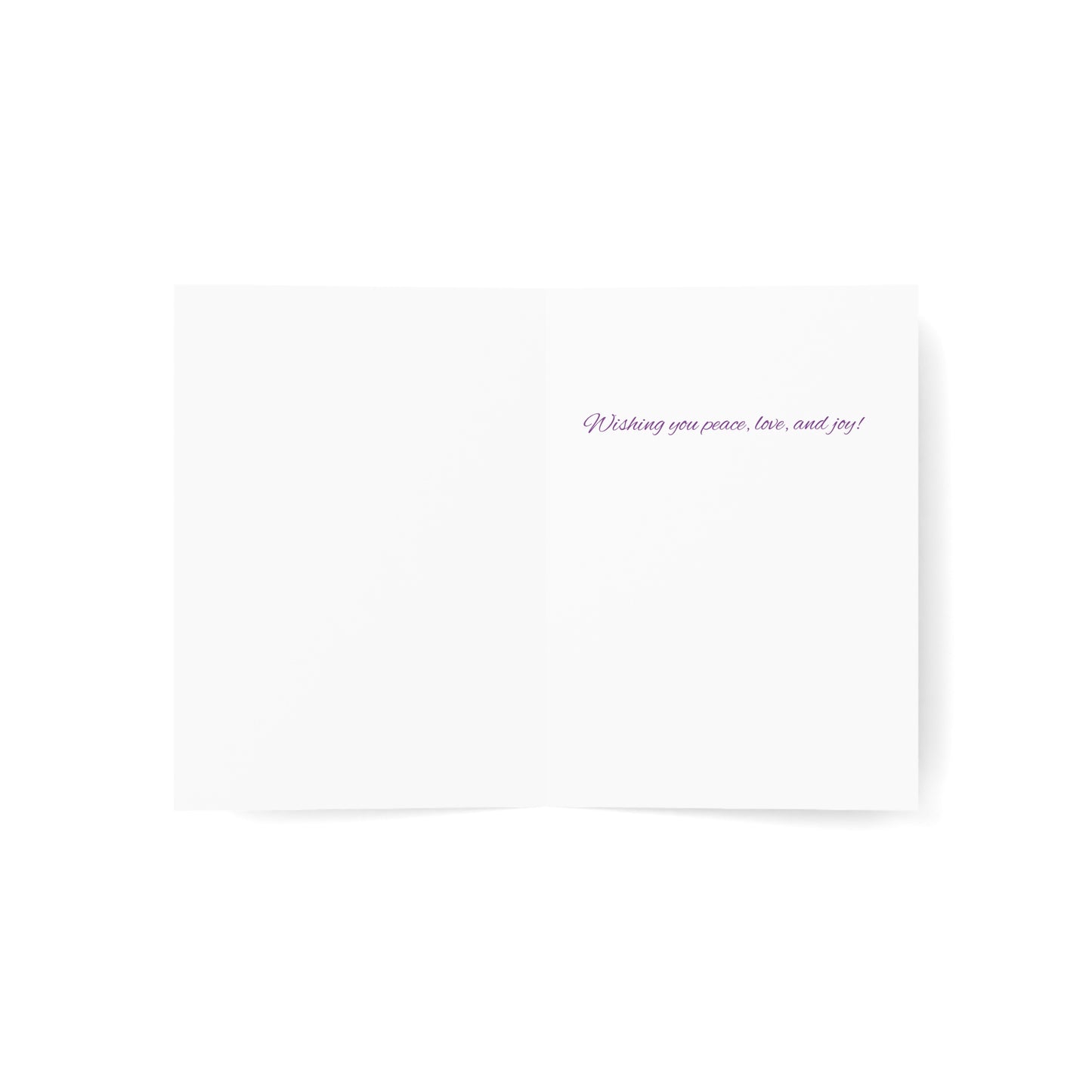 Bisexual Pride Flag Snowflake Greeting Cards
