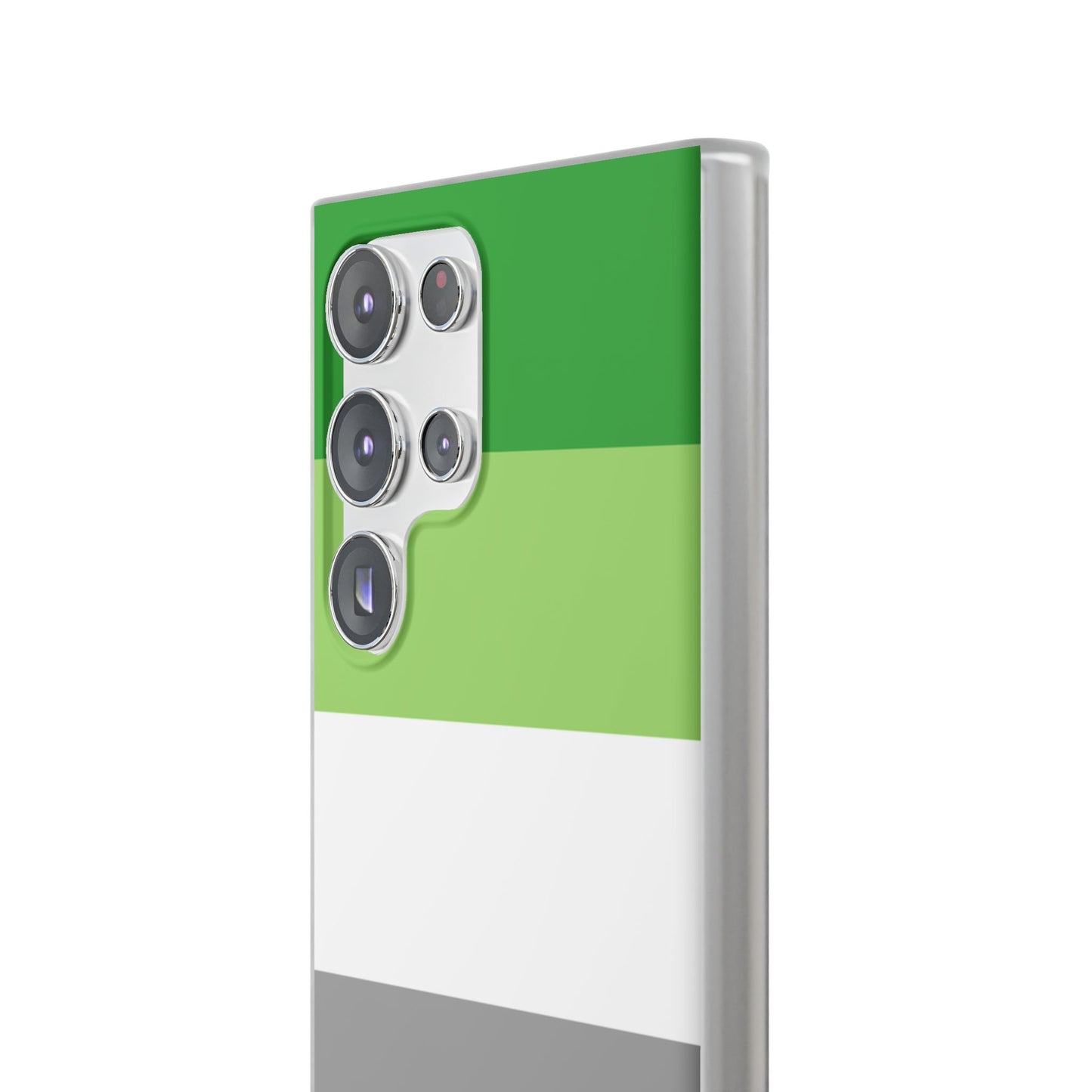 Aromantic Pride Flag Samsung Flexi Case - Multiple Generations