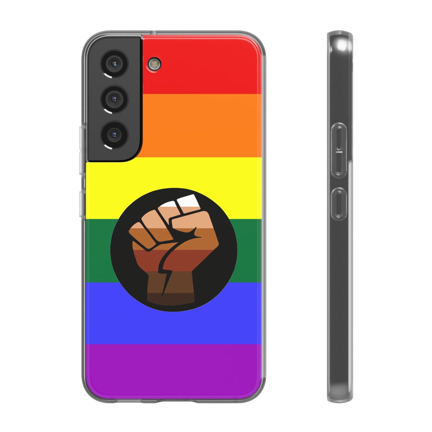 QPOC Pride Flag Samsung Flexi Case - Multiple Generations