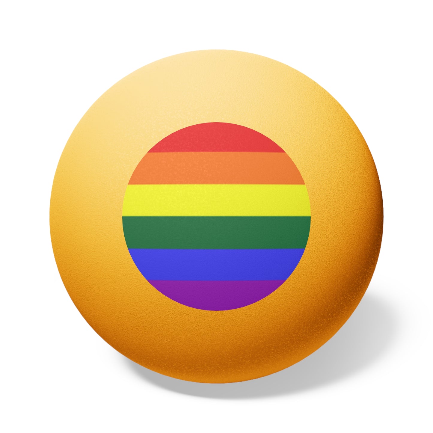 Rainbow Pride Ping Pong Balls - Set of 6