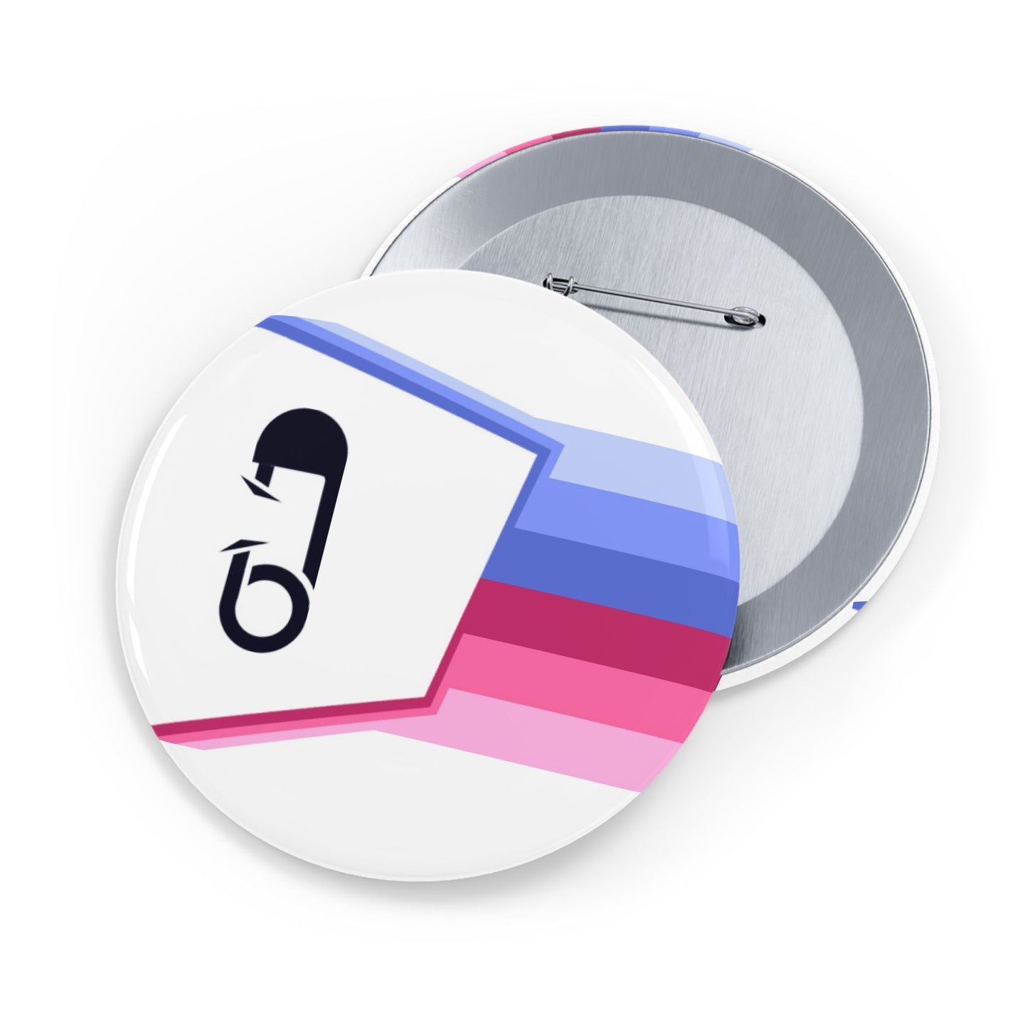 ABDL Fetish Flag Round Pin