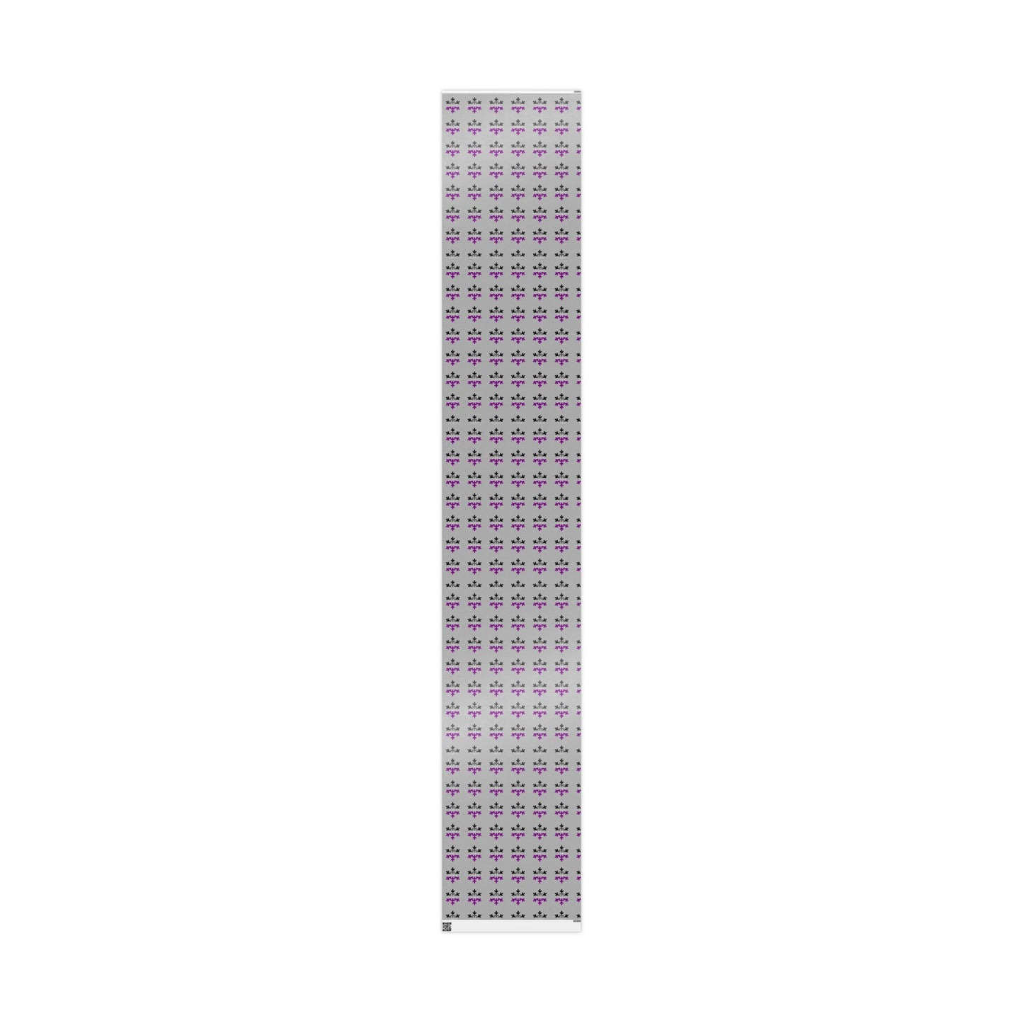 Asexual Pride Flag Snowflake Wrapping Paper - Multiple Sizes/Finishes