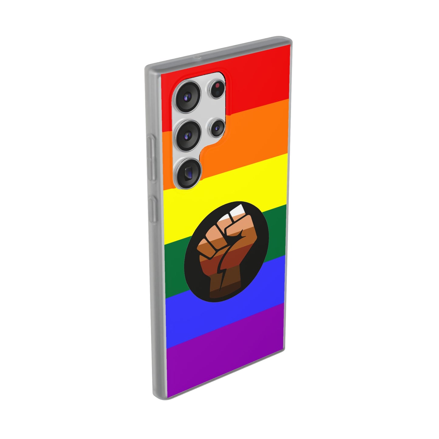 QPOC Pride Flag Samsung Flexi Case - Multiple Generations