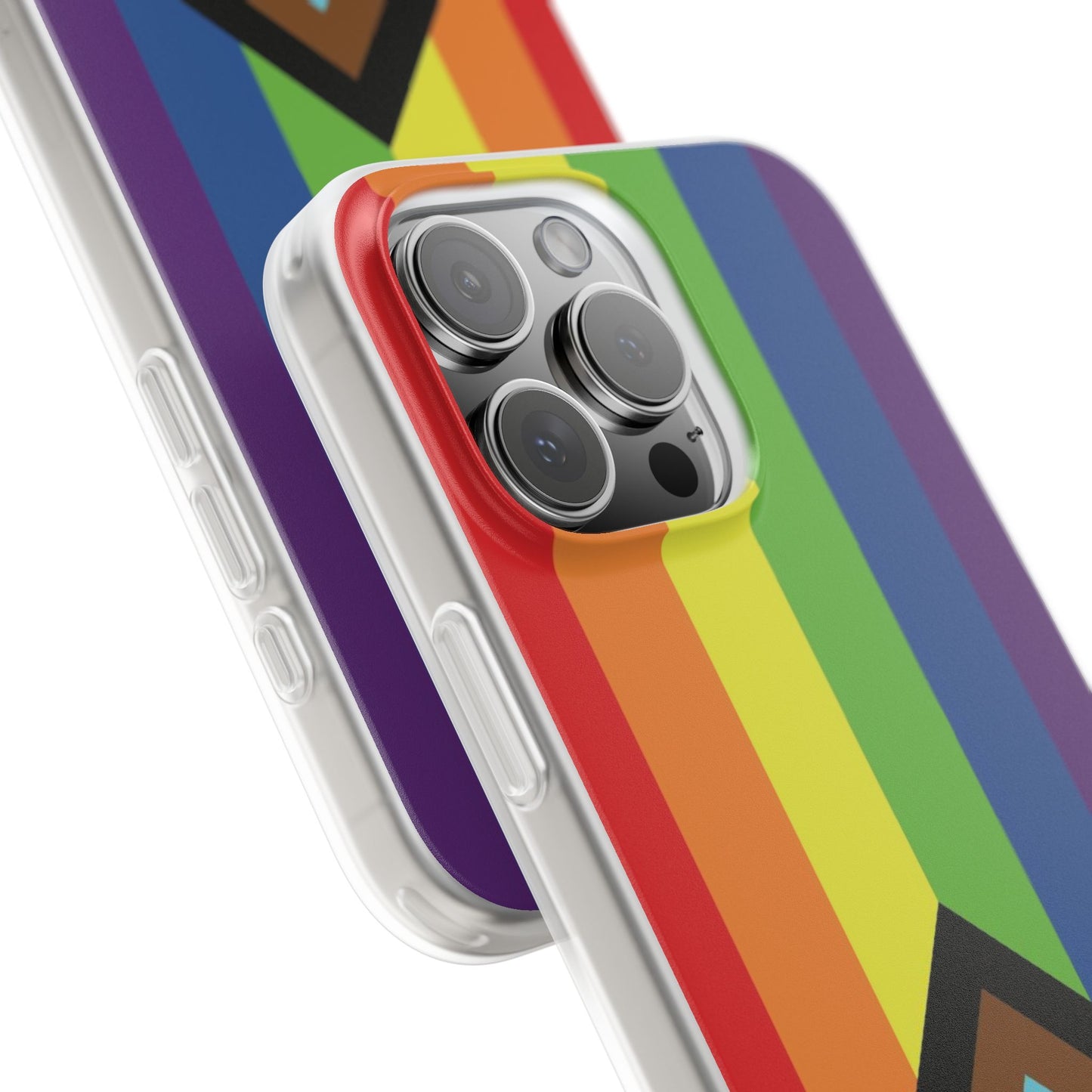 Inclusive Progress Pride Flag iPhone Flexi Case - Multiple Generations