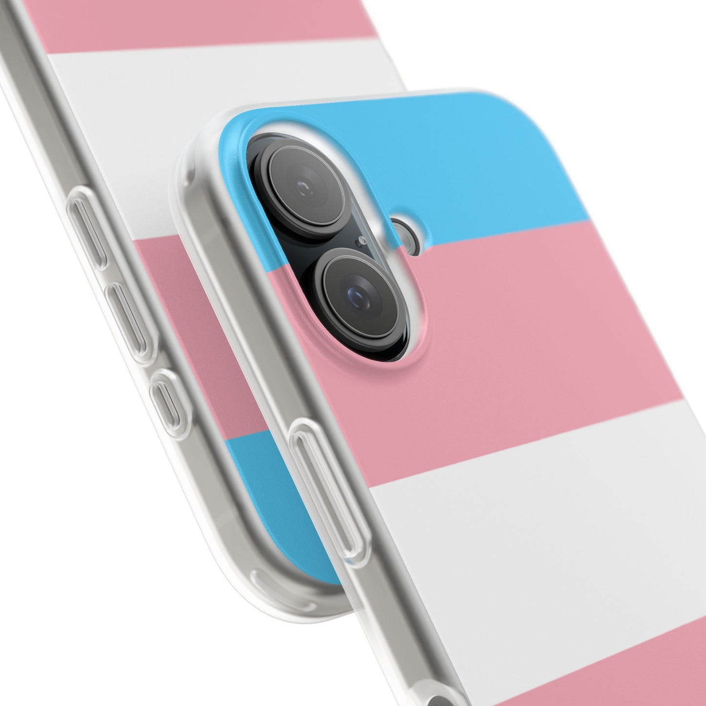 Transgender Pride Flag iPhone Flexi Case - Multiple Generations