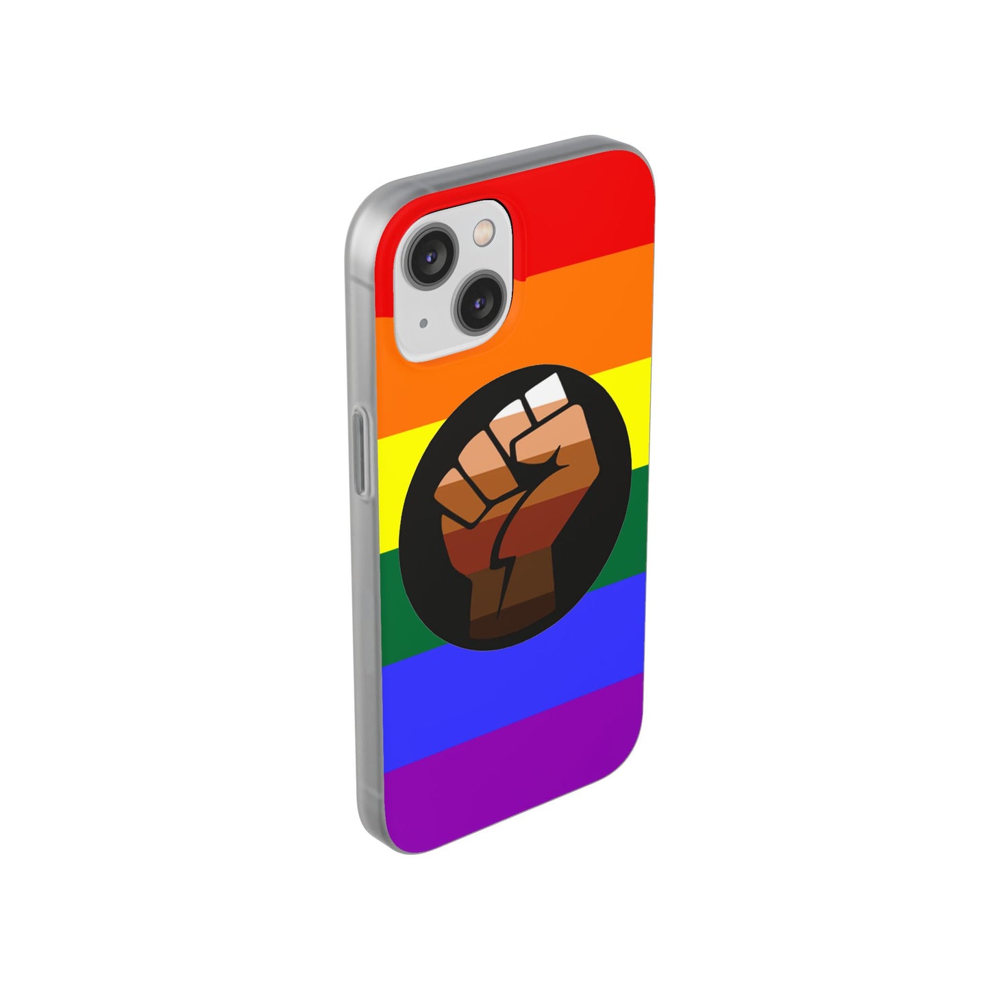 QPOC Pride Flag iPhone Flexi Case - Multiple Generations