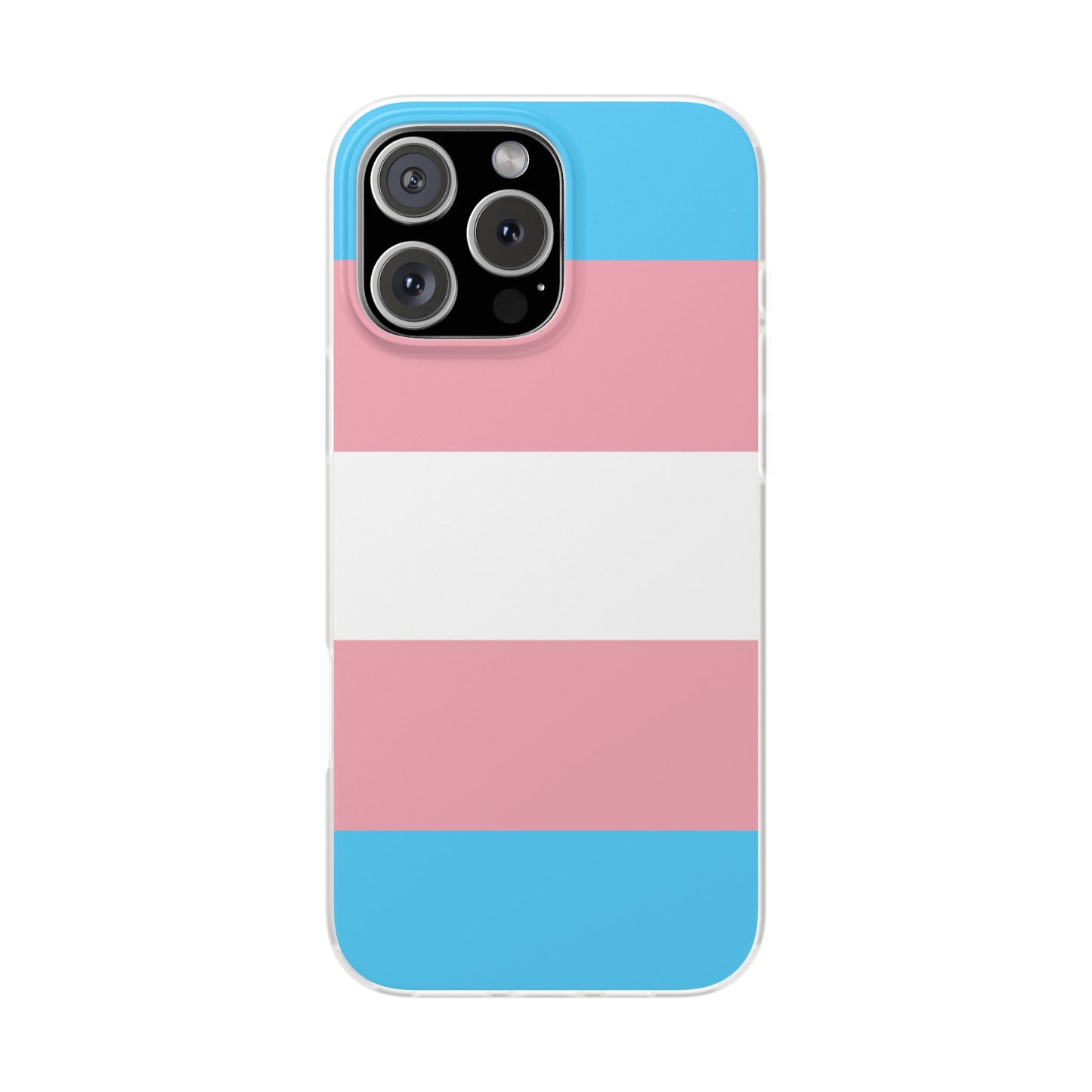 Transgender Pride Flag iPhone Flexi Case - Multiple Generations