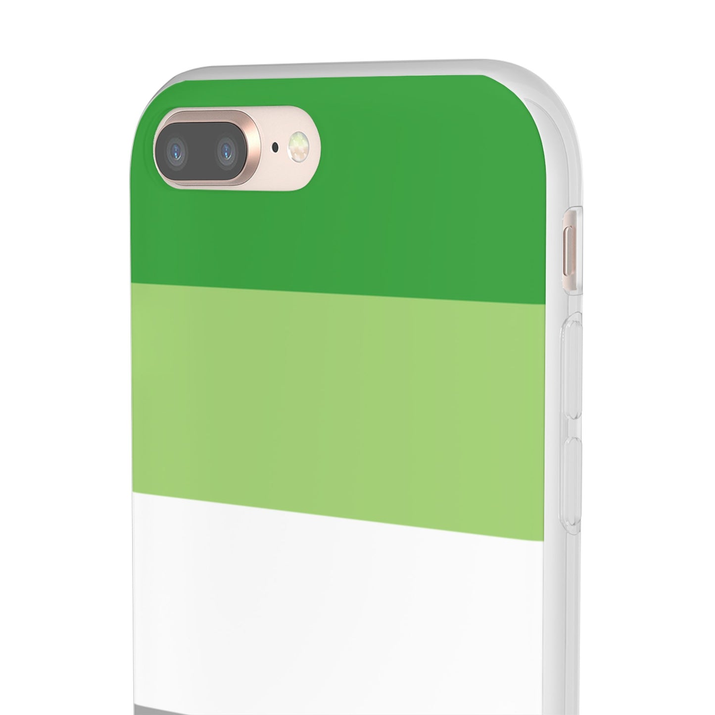 Aromantic Pride Flag iPhone Flexi Case - Multiple Generations