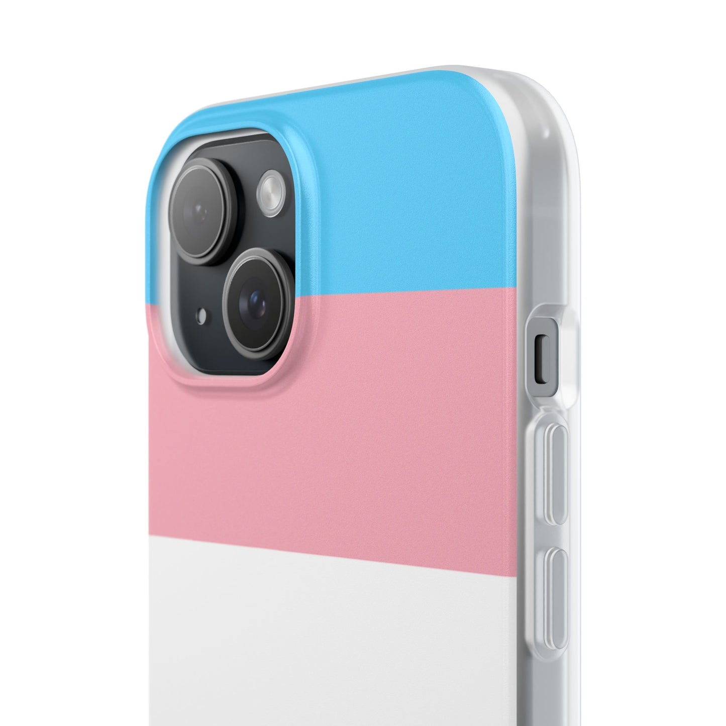 Transgender Pride Flag iPhone Flexi Case - Multiple Generations