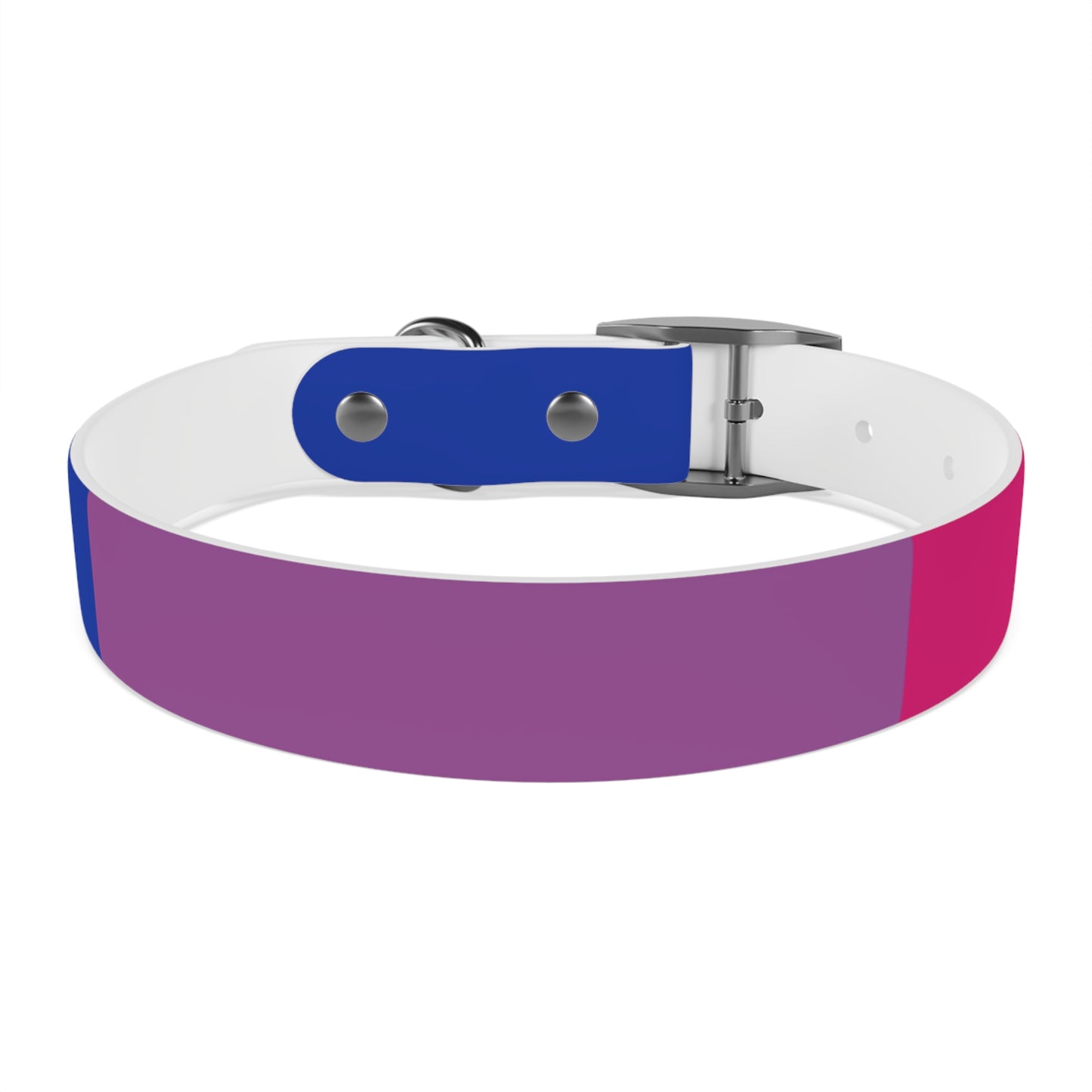 Bisexual Pride Flag Dog Collar