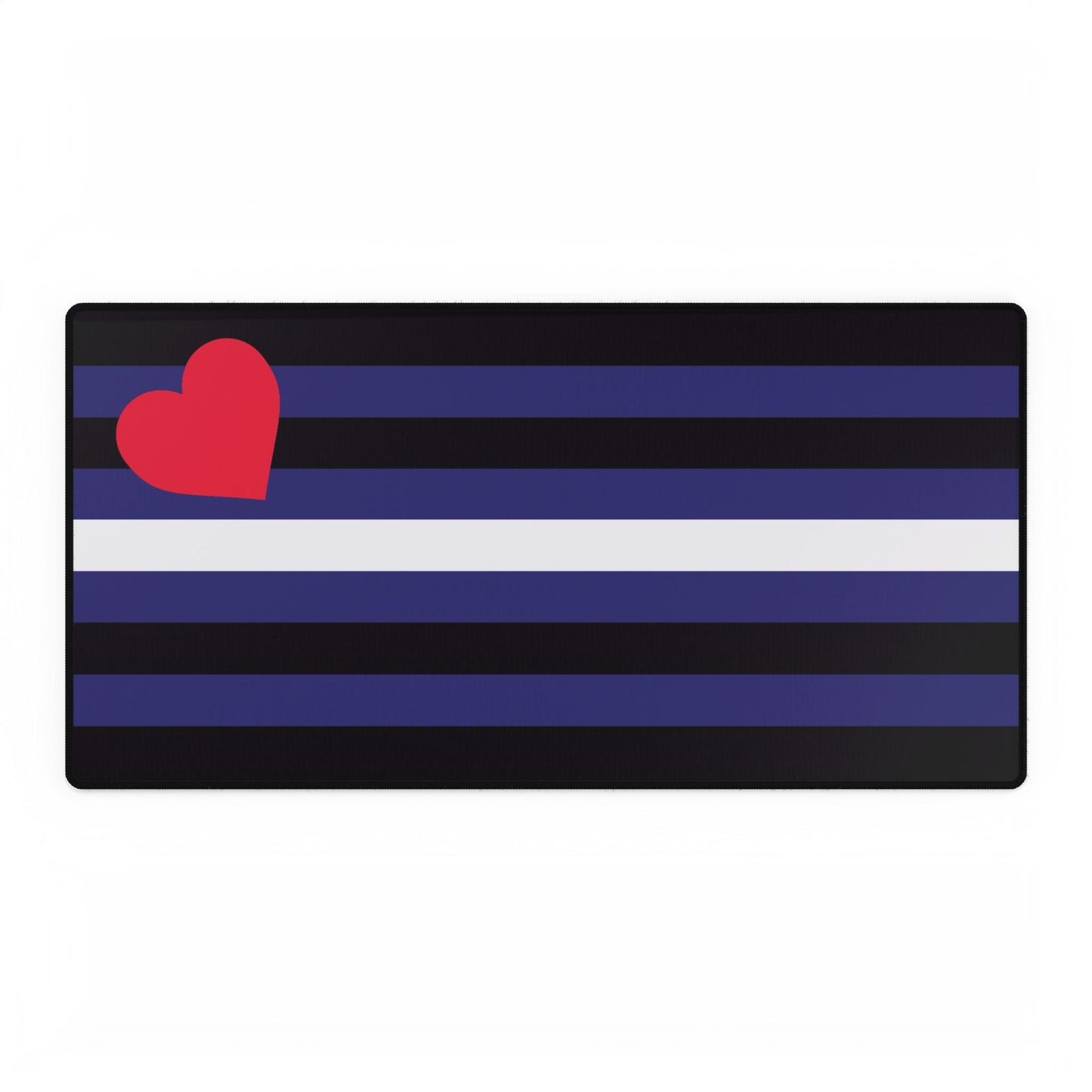 Leather Pride Flag Desk Mat - Multiple Sizes
