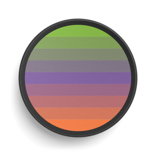 Aliagender Pride Flag Hockey Puck