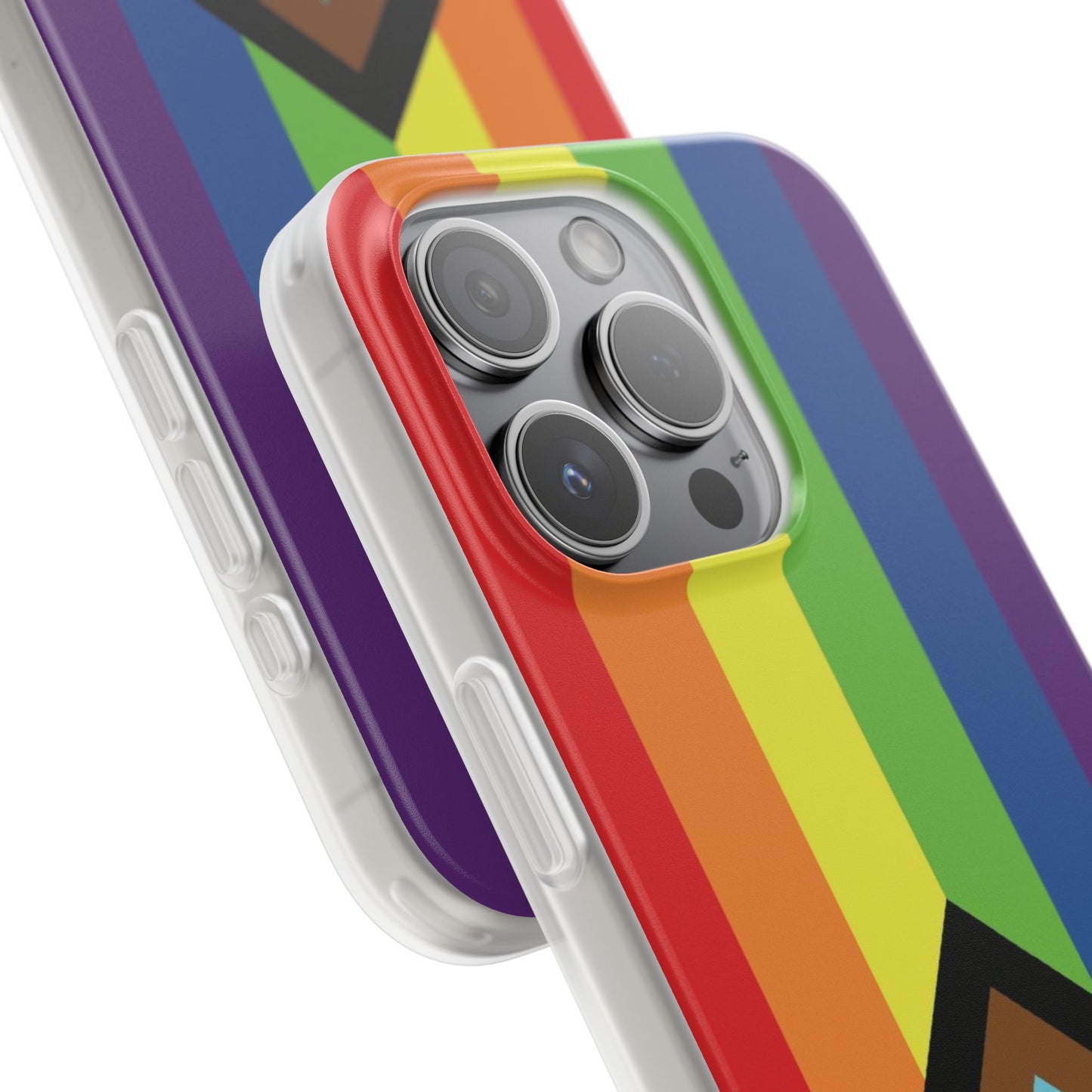 Inclusive Progress Pride Flag iPhone Flexi Case - Multiple Generations