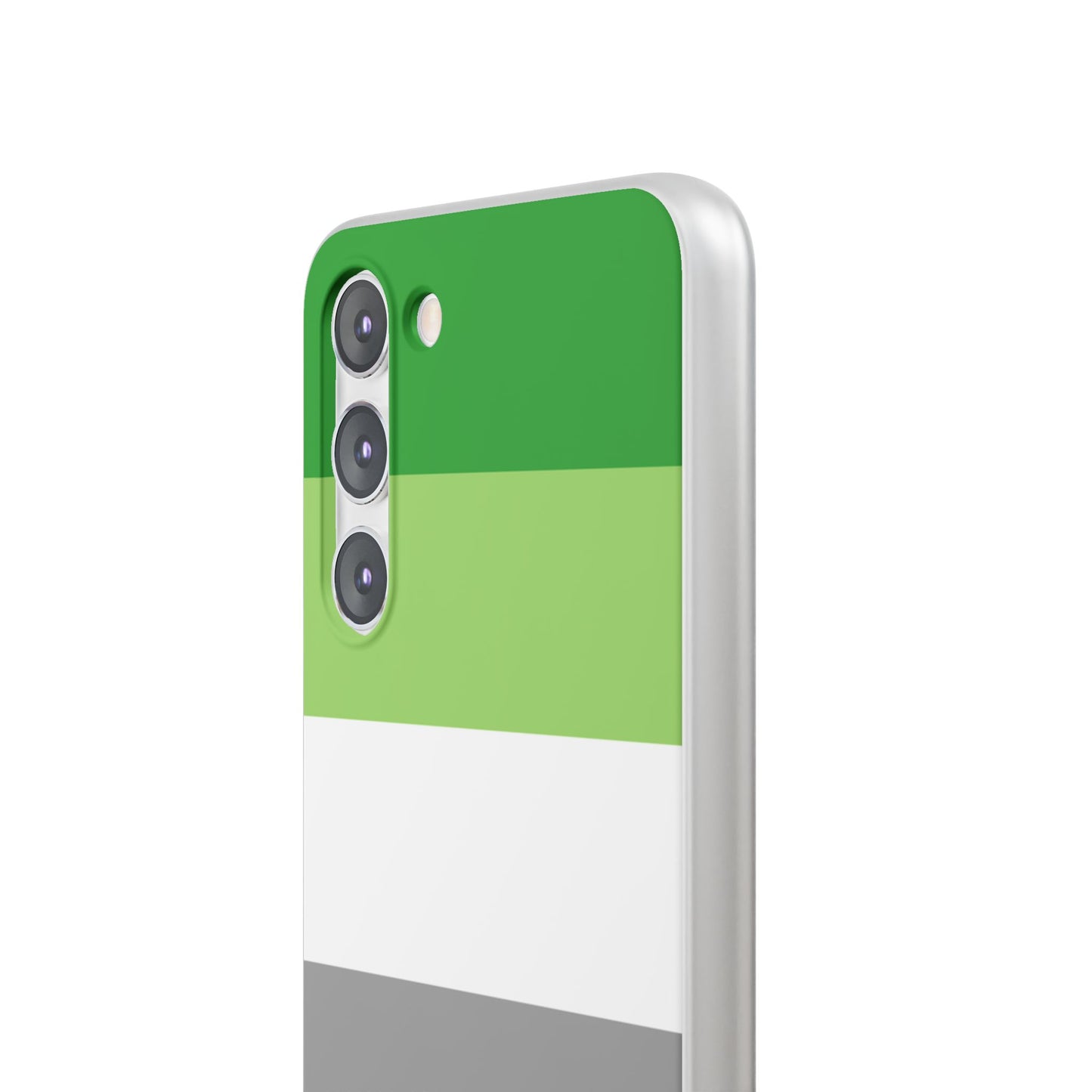 Aromantic Pride Flag Samsung Flexi Case - Multiple Generations