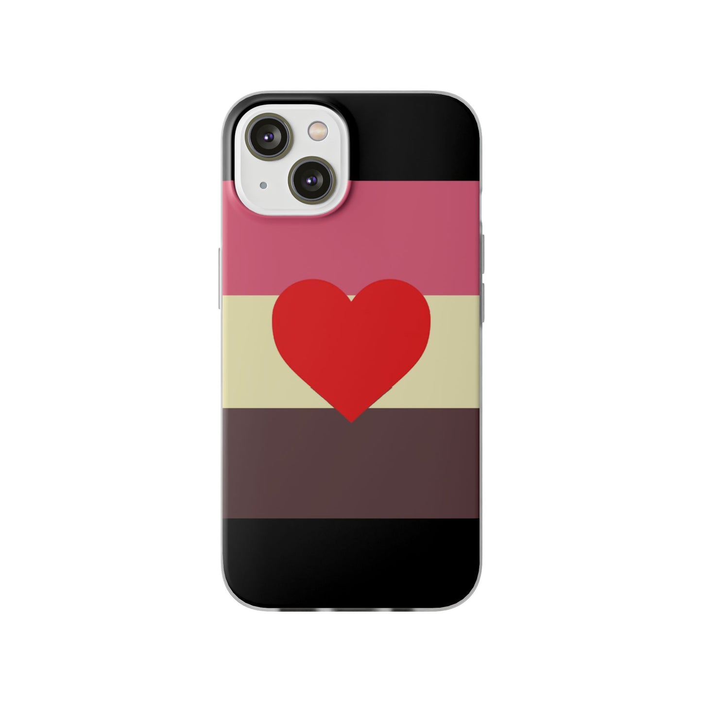 Fat Fetish Pride Flag iPhone Flexi Case - Multiple Generations