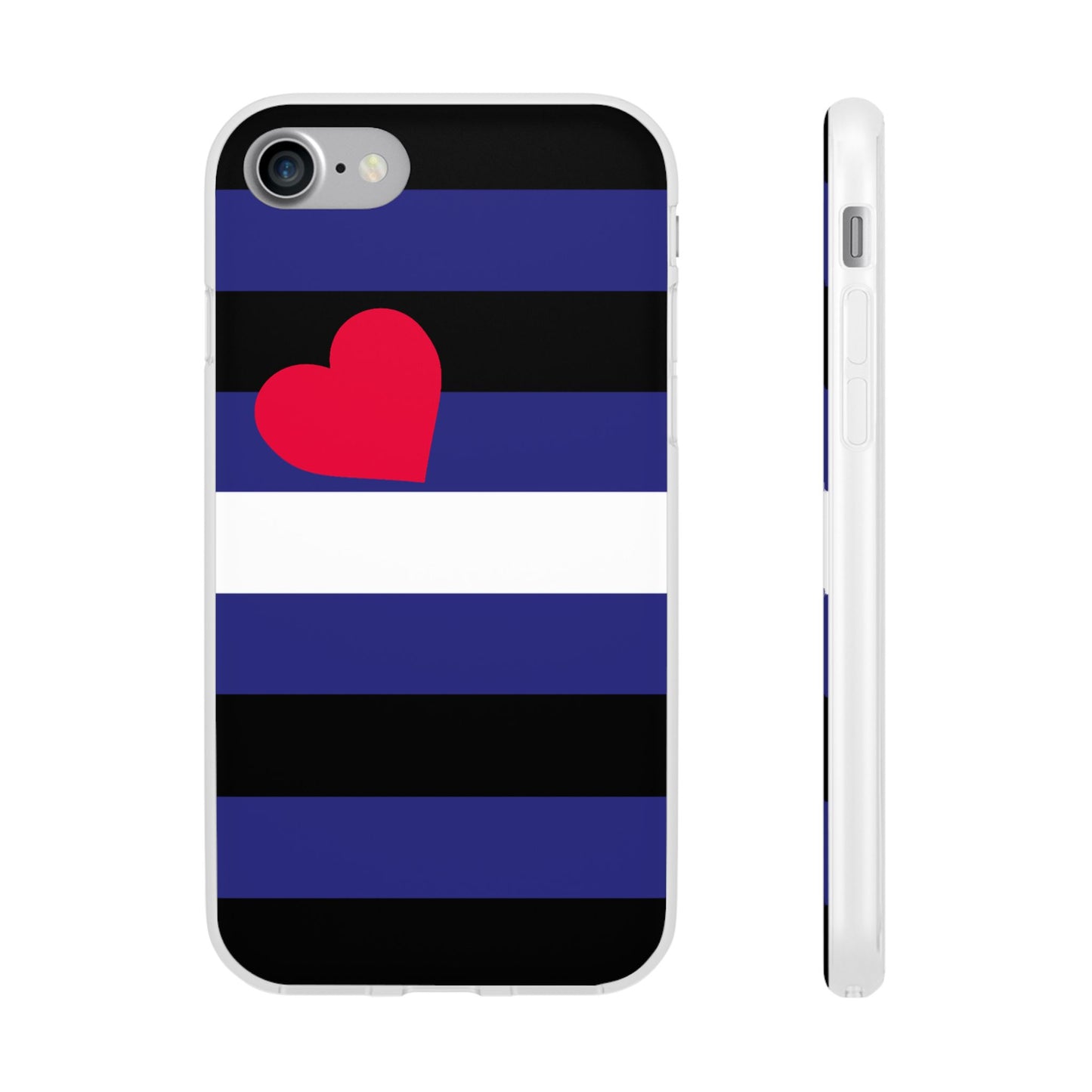 Leather Pride Flag iPhone Flexi Case - Multiple Generations
